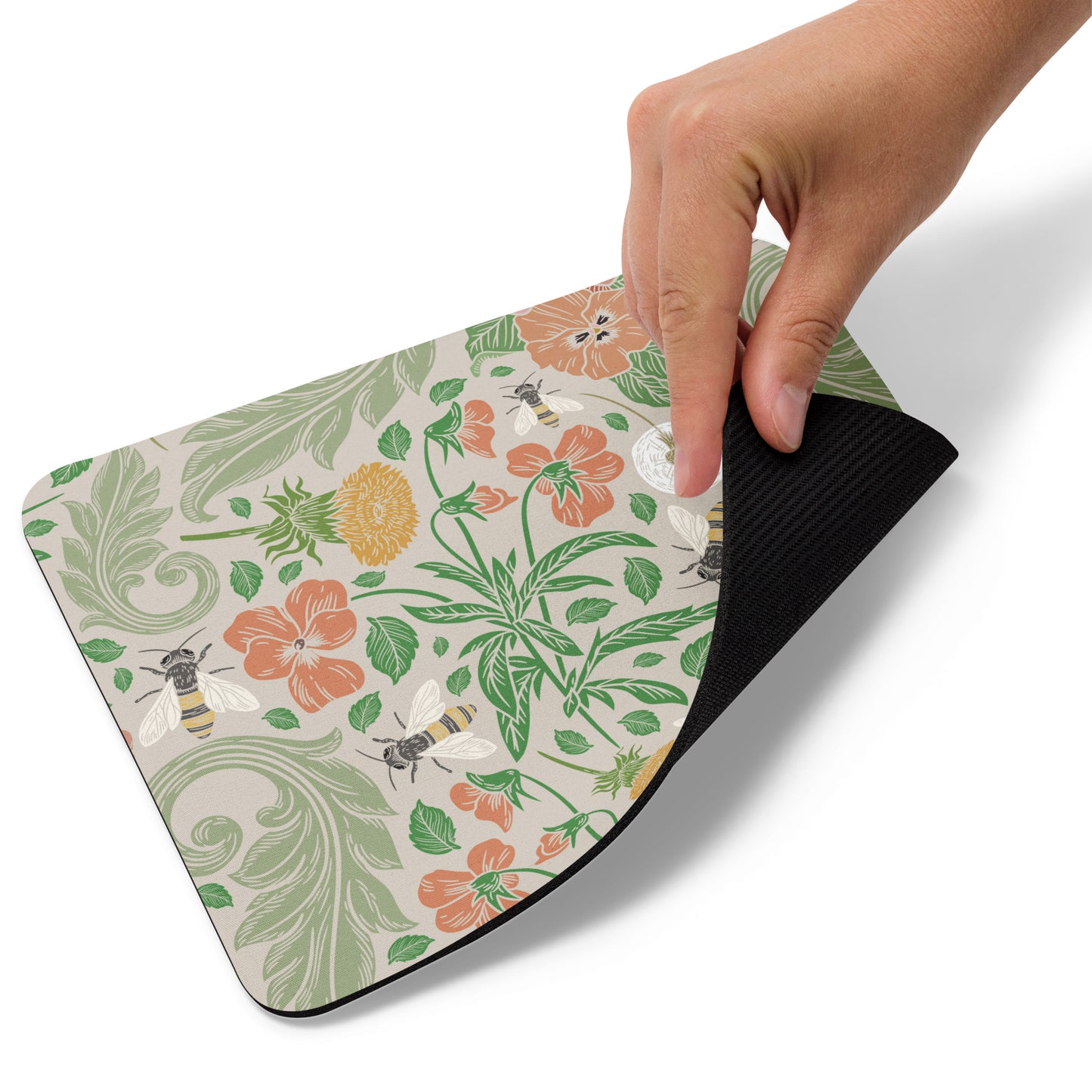 Mouse pad Floral Bees