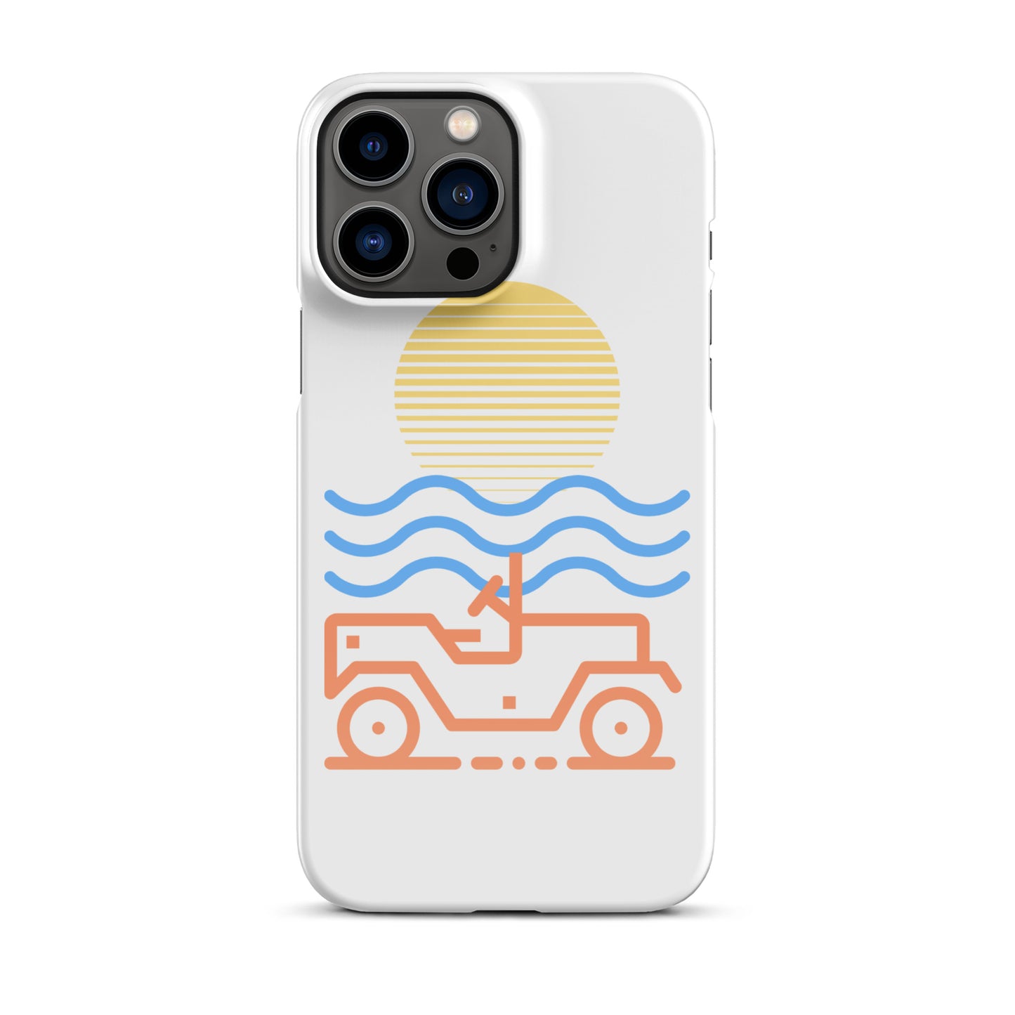 Snap case for iPhone® Sun Beach 4x4