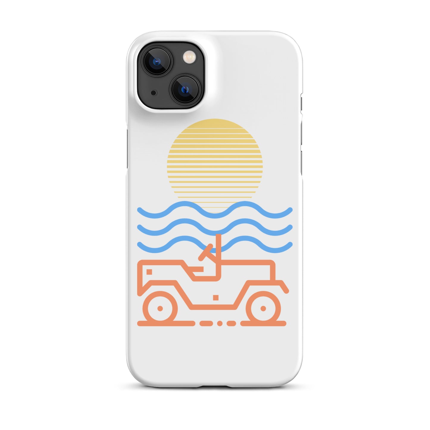 Snap case for iPhone® Sun Beach 4x4