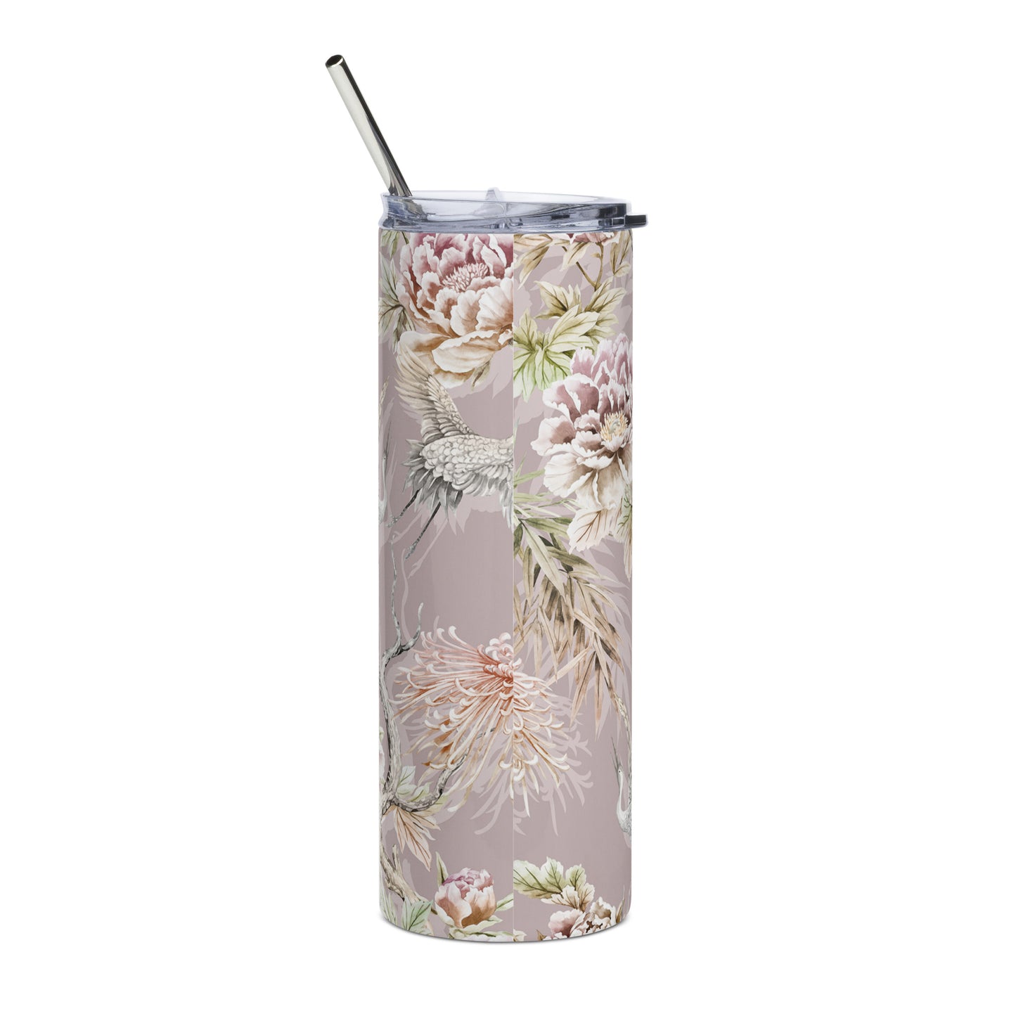 Stainless steel tumbler Stork Rose