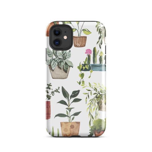 Tough Case for iPhone® Houseplants