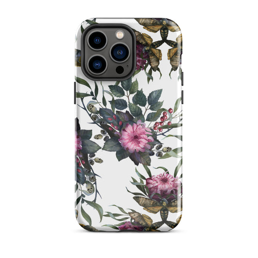 Tough Case for iPhone® Flowers & Bees