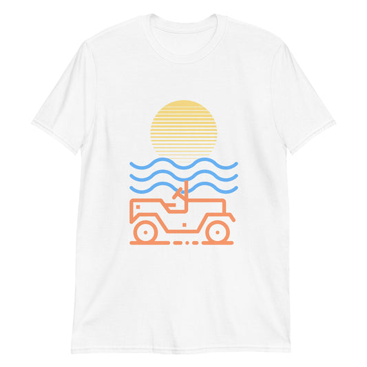 Short-Sleeve Unisex T-Shirt Sun Beach 4x4