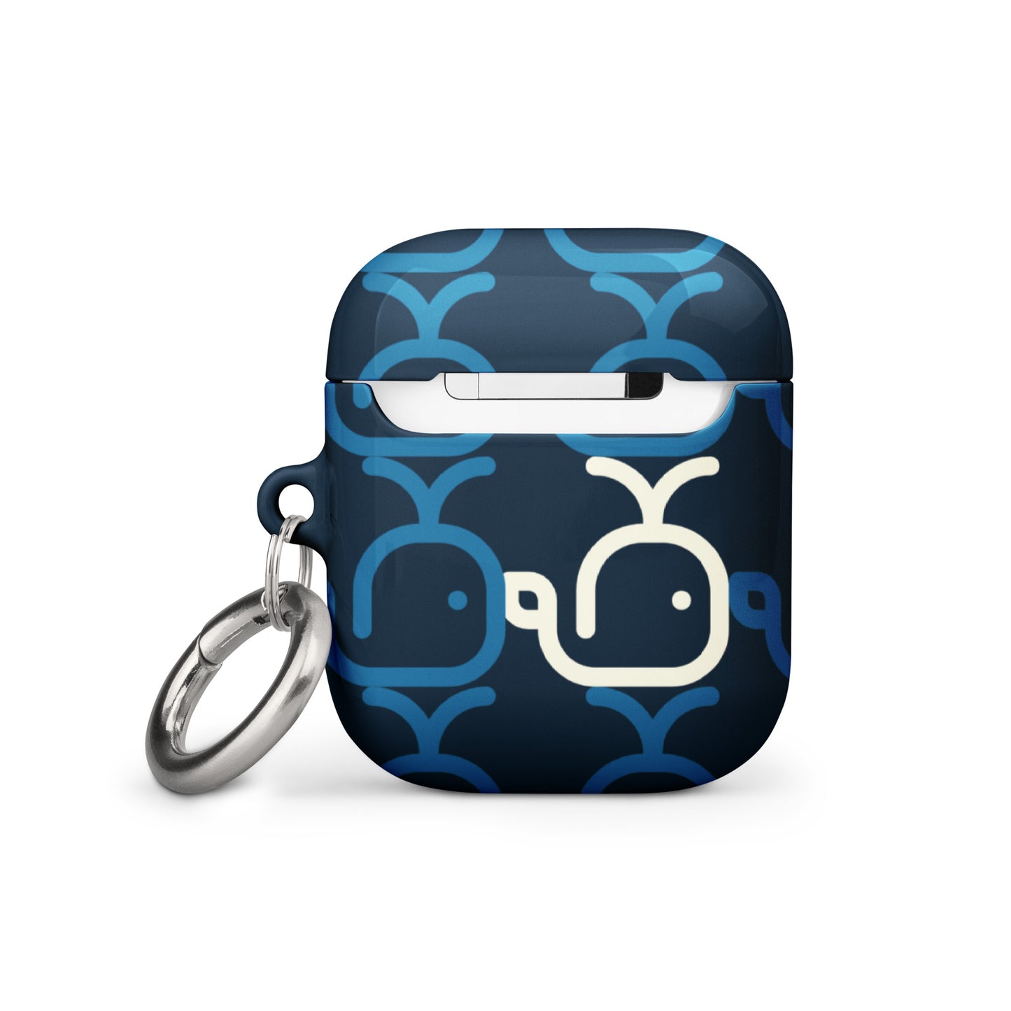 Case for AirPods® Whales Blues/Blue