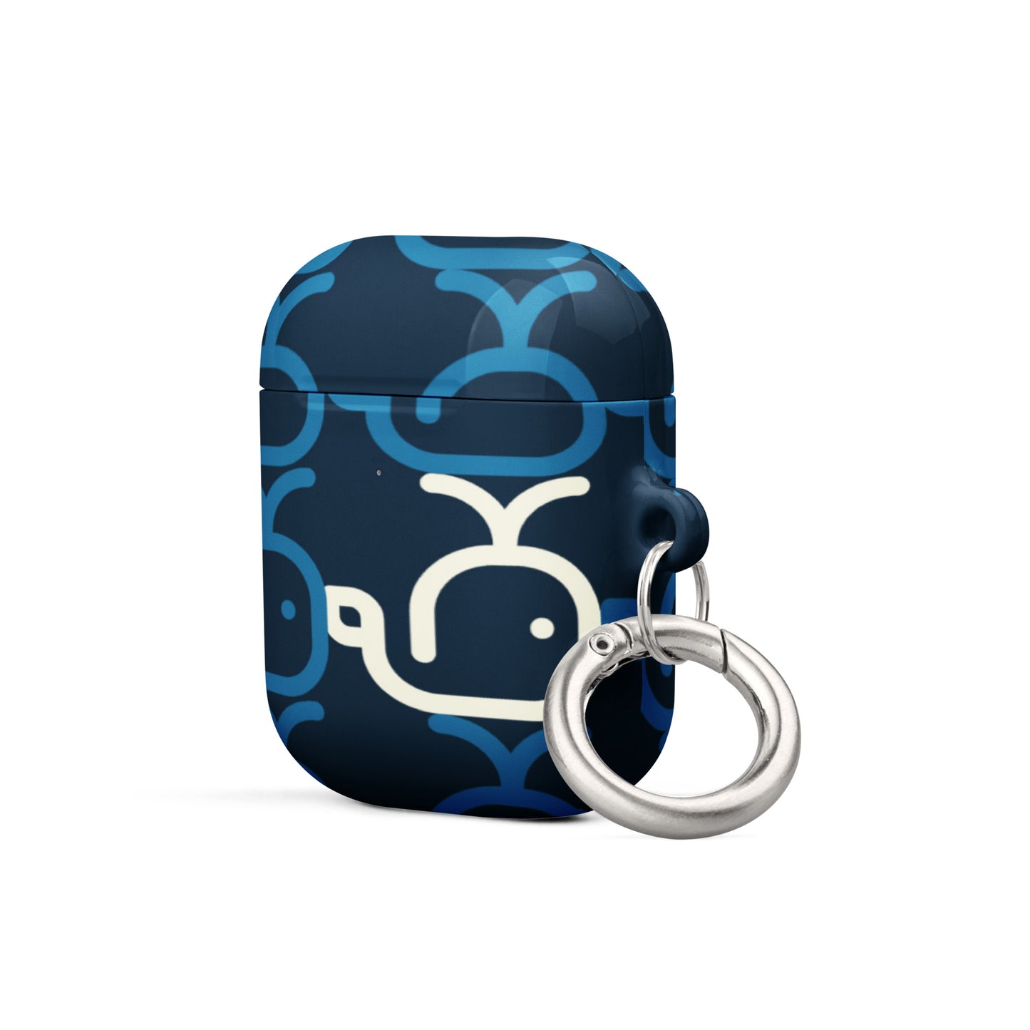 Case for AirPods® Whales Blues/Blue