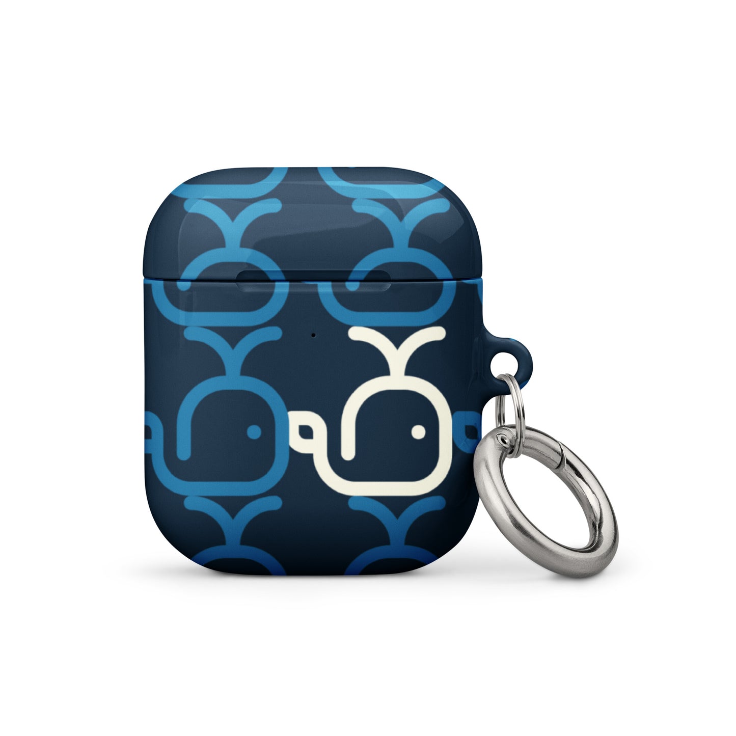 Case for AirPods® Whales Blues/Blue