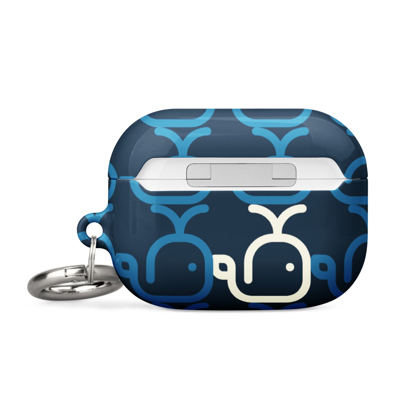 Case for AirPods® Whales Blues/Blue