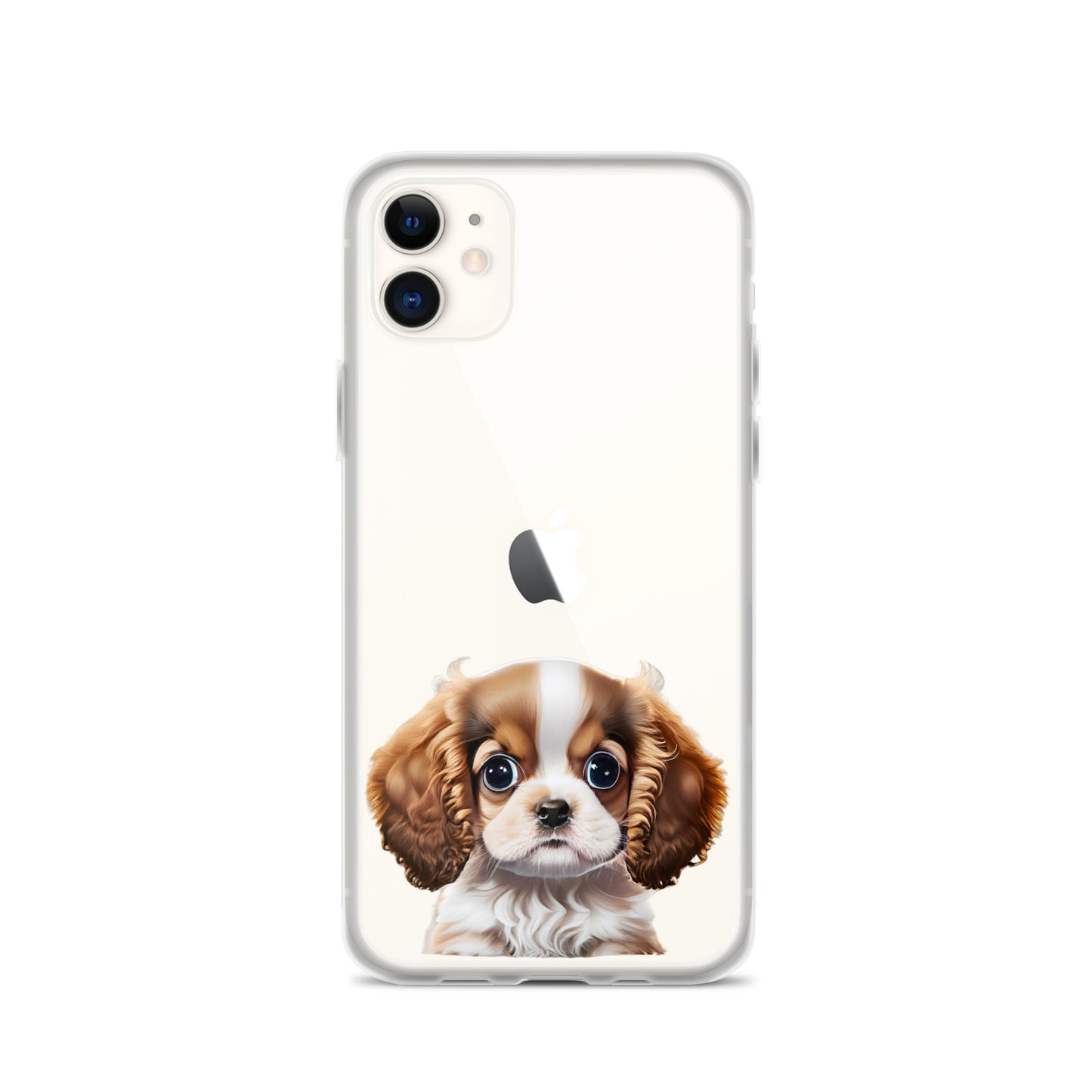 Clear Case for iPhone® Cavelier King Charles Spaniel Puppy