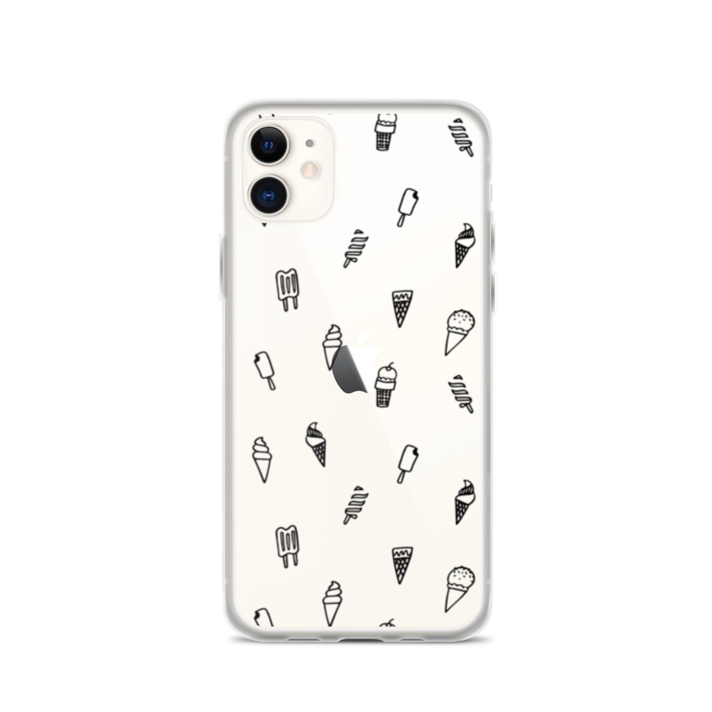 Clear Case for iPhone® Ice Cream Cones