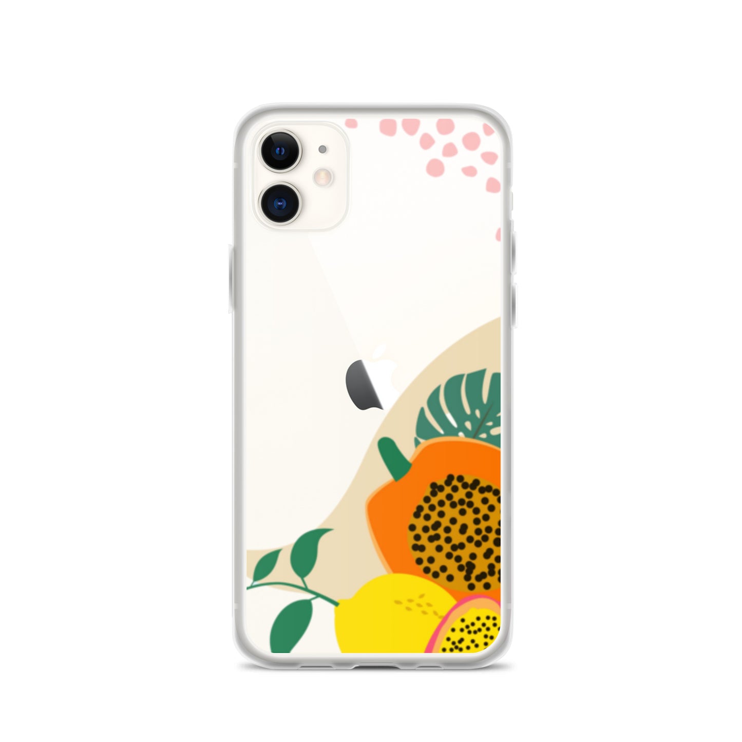 Clear Case for iPhone® Fruity