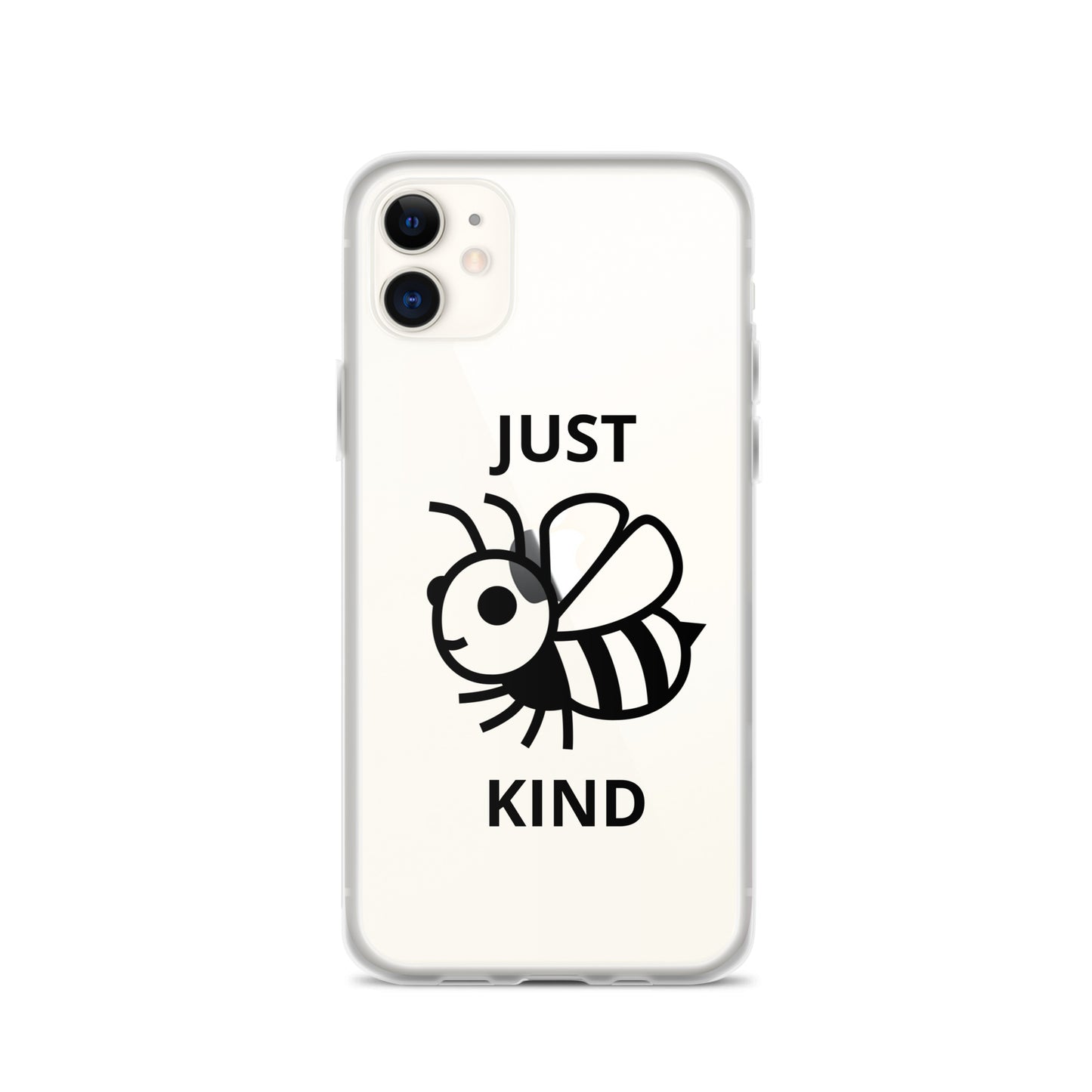 Clear Case for iPhone® Just Be Kind