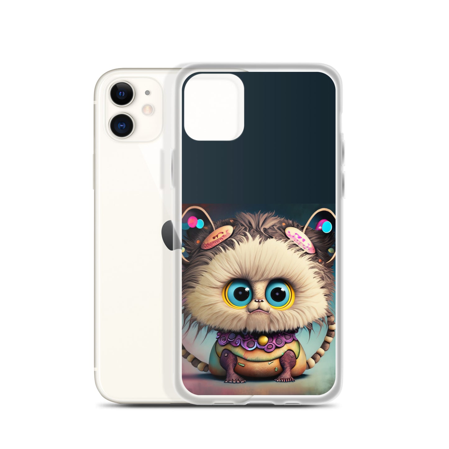 Clear Case for iPhone® Steampunk Animal 1