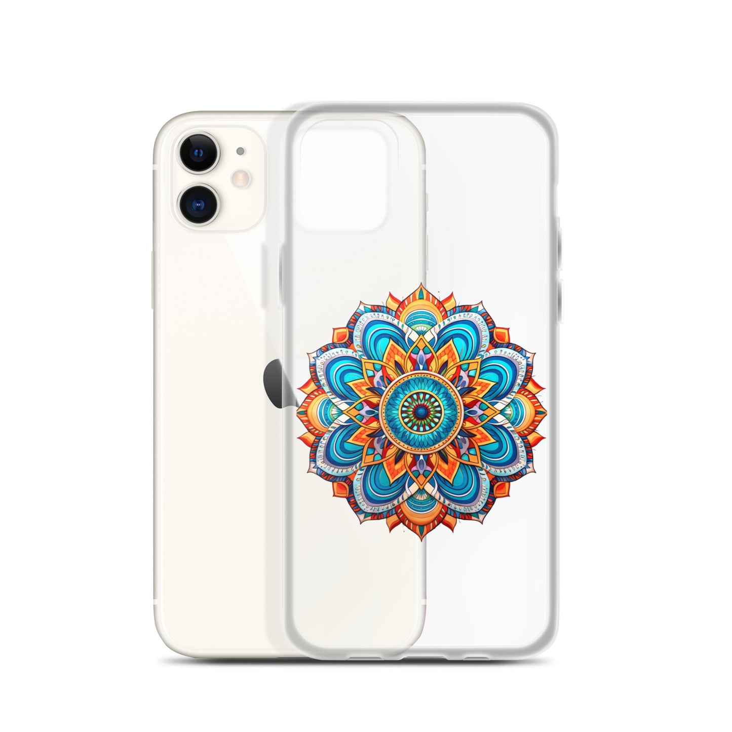 Clear Case for iPhone® Mandala 1