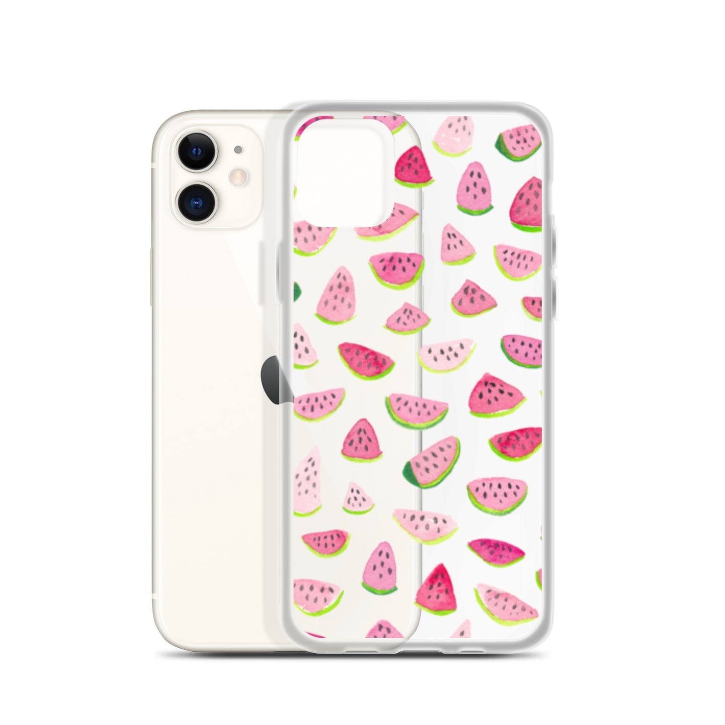 Clear Case for iPhone® Watermelon