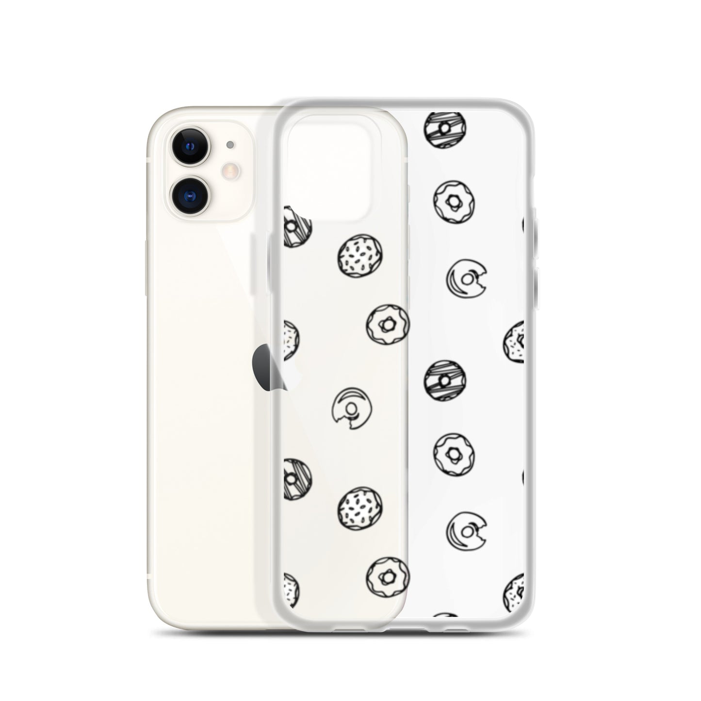 Clear Case for iPhone® Donuts