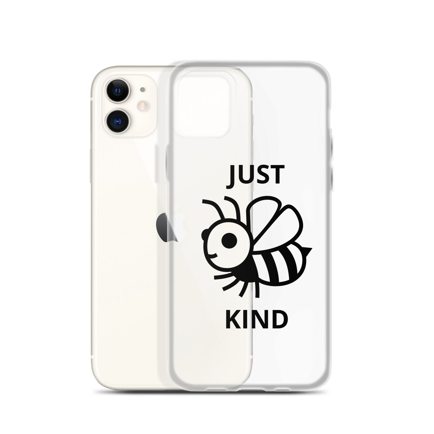 Clear Case for iPhone® Just Be Kind