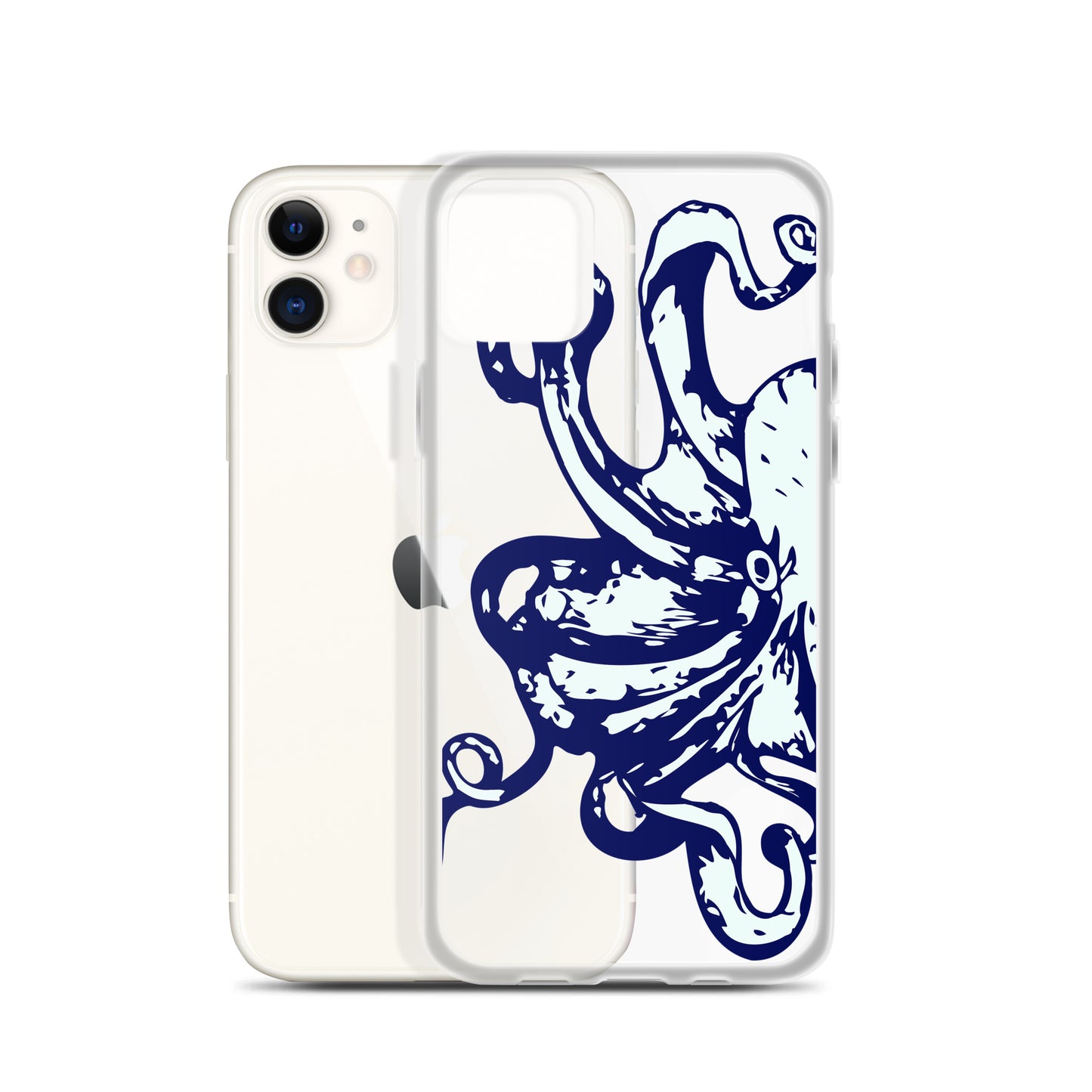 Clear Case for iPhone® Kraken