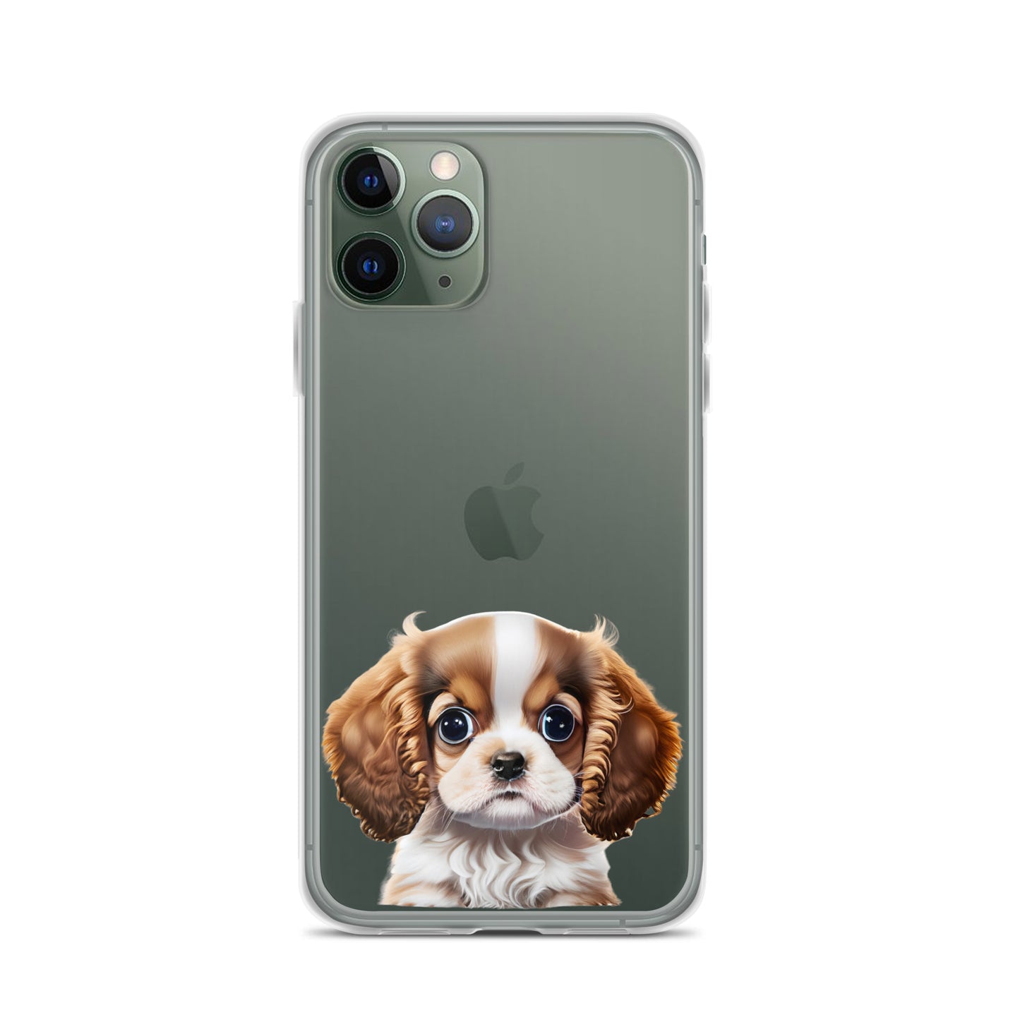 Clear Case for iPhone® Cavelier King Charles Spaniel Puppy