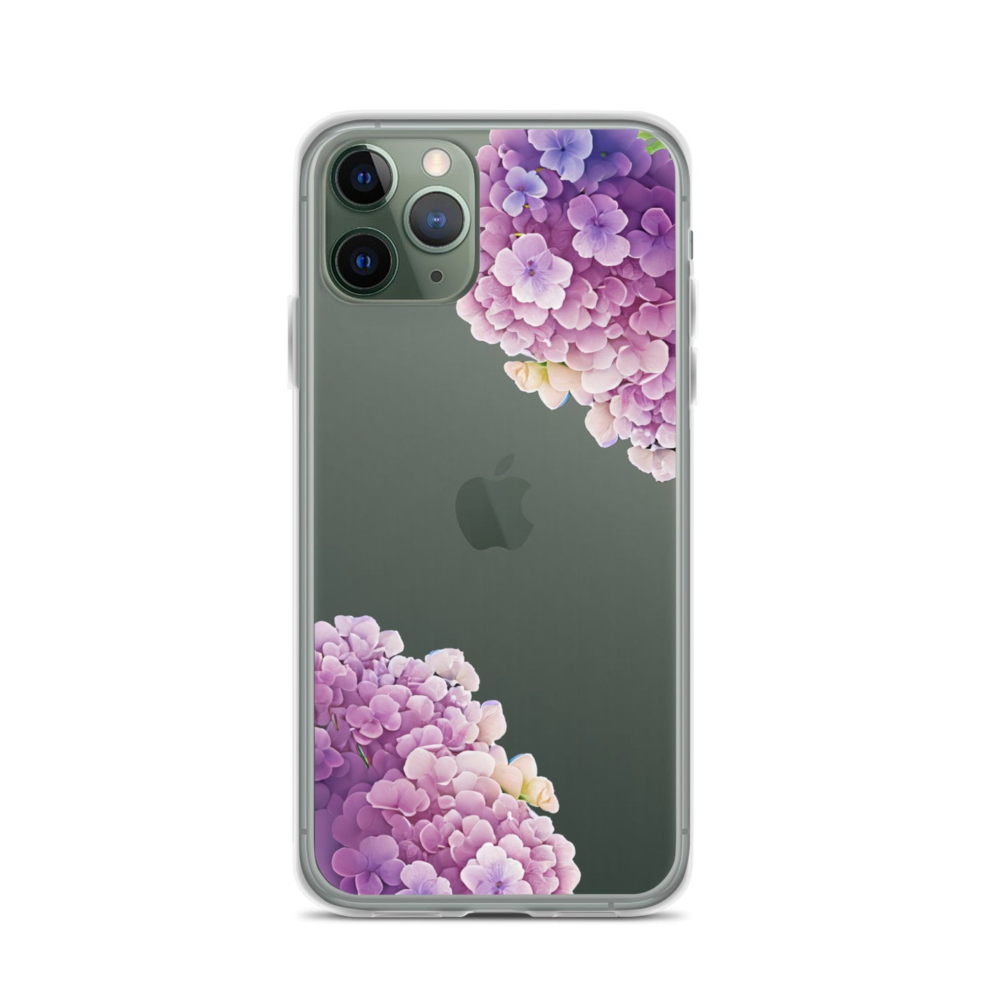 Clear Case for iPhone® : Hydrangea