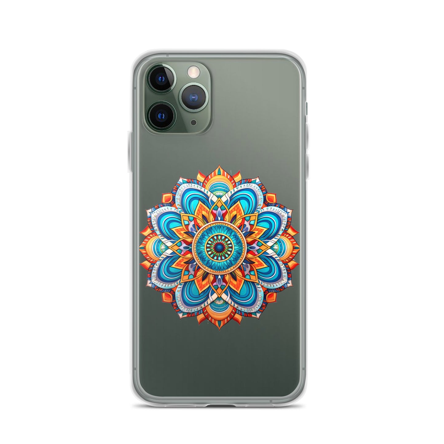 Clear Case for iPhone® Mandala 1