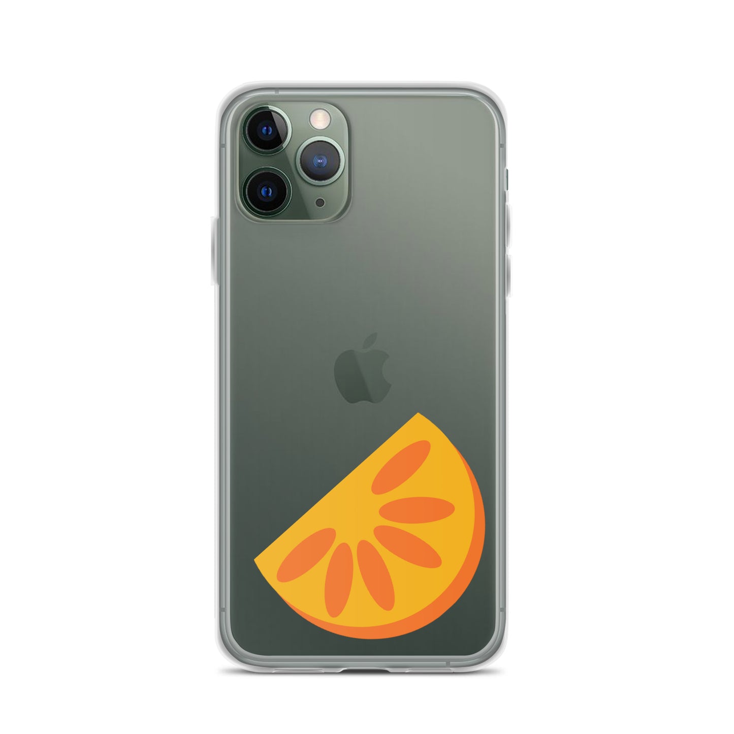 Clear Case for iPhone® Orange