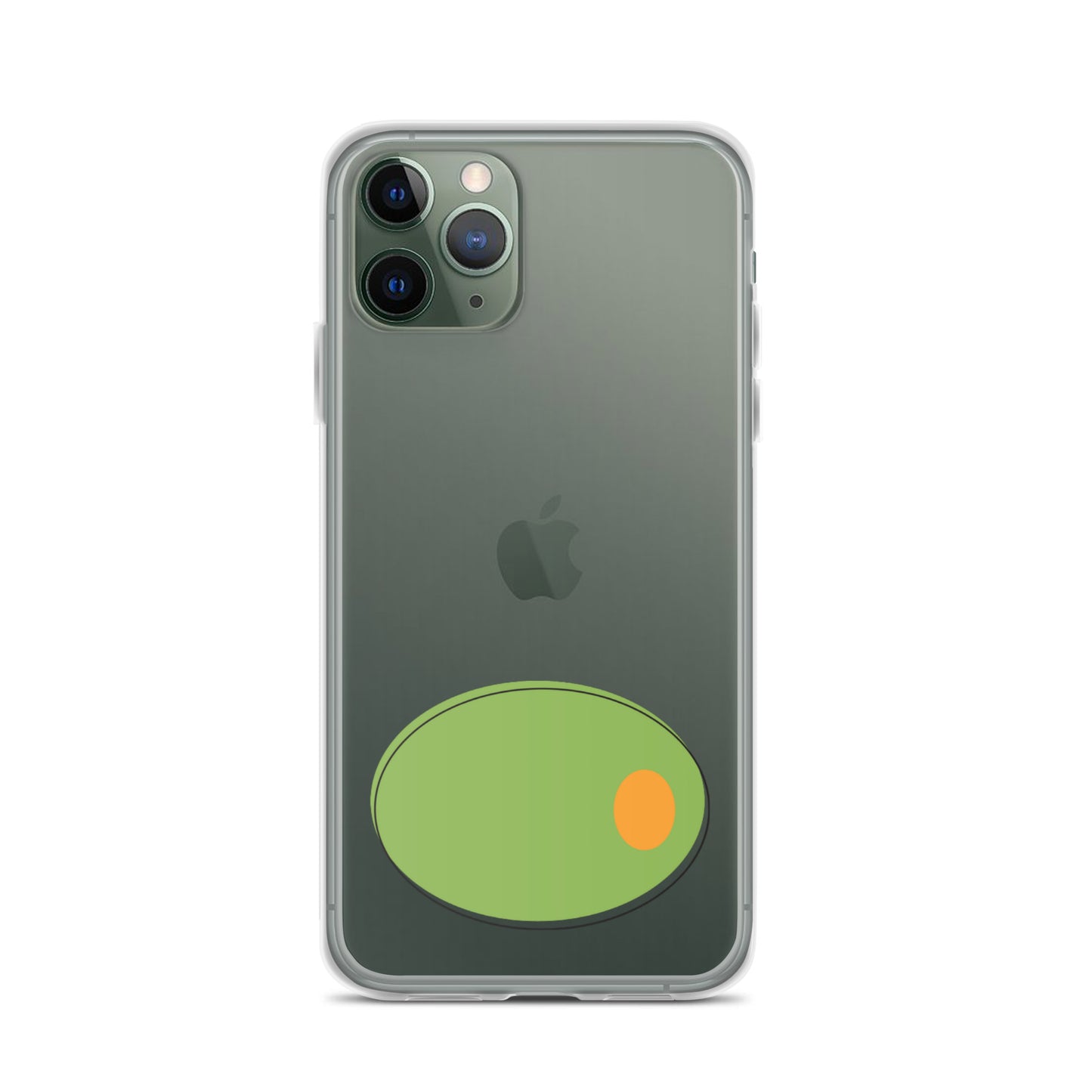 Clear Case for iPhone® Olive