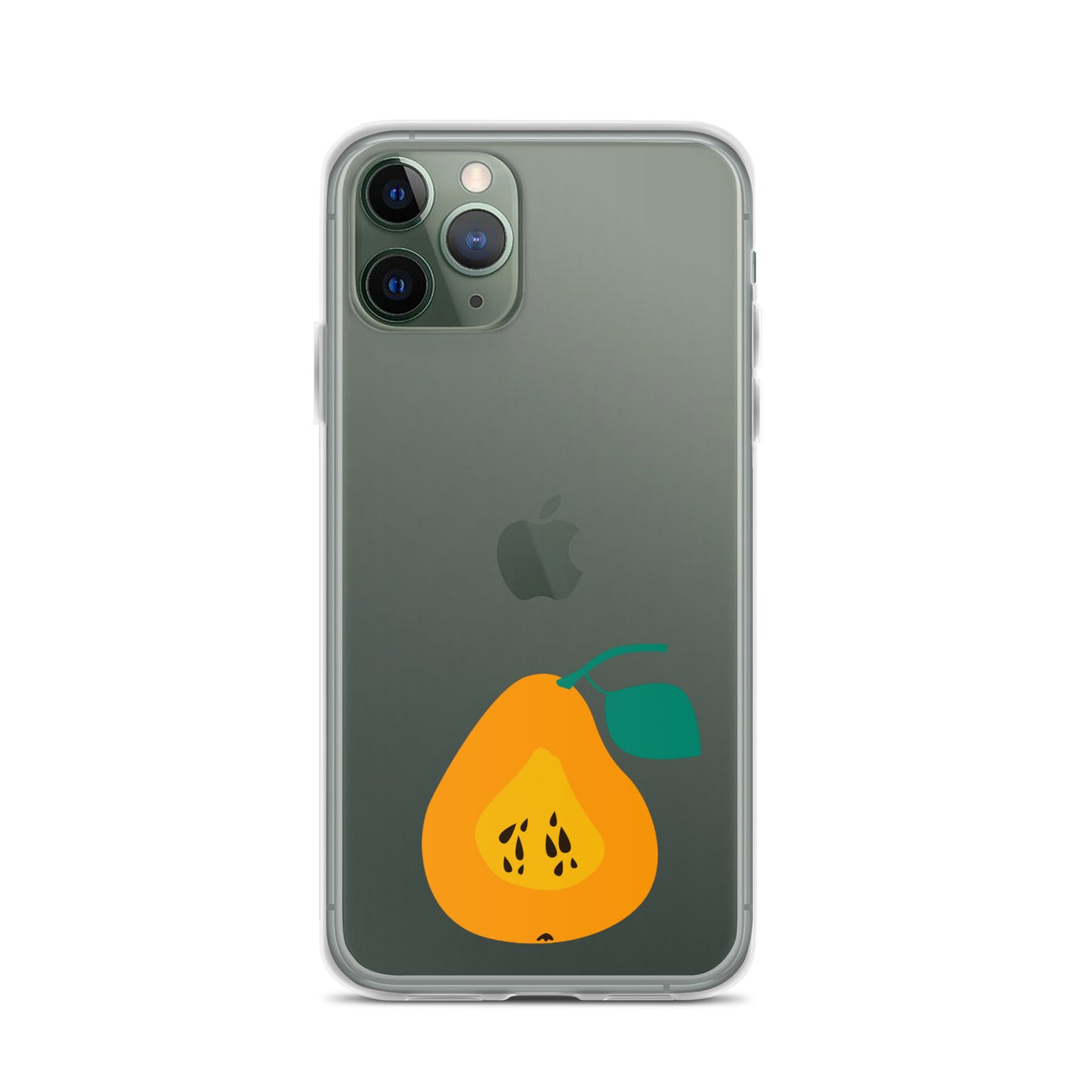 Clear Case for iPhone® Pear