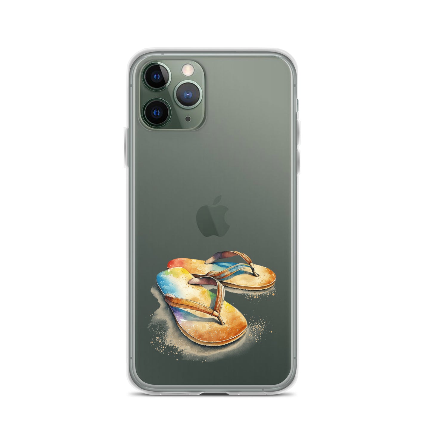 Clear Case for iPhone® Flip Flops