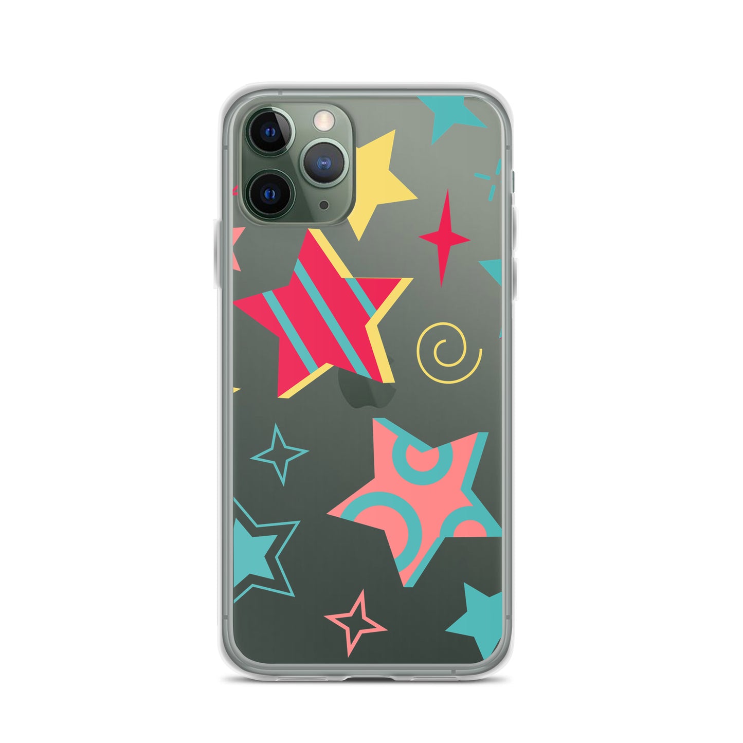 Clear Case for iPhone® 90's Stars