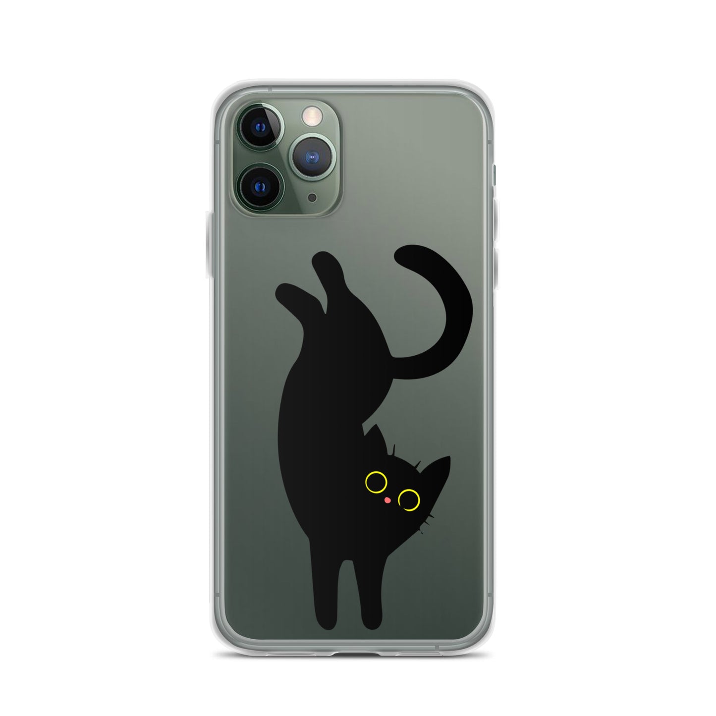 Clear Case for iPhone® Playful Cat