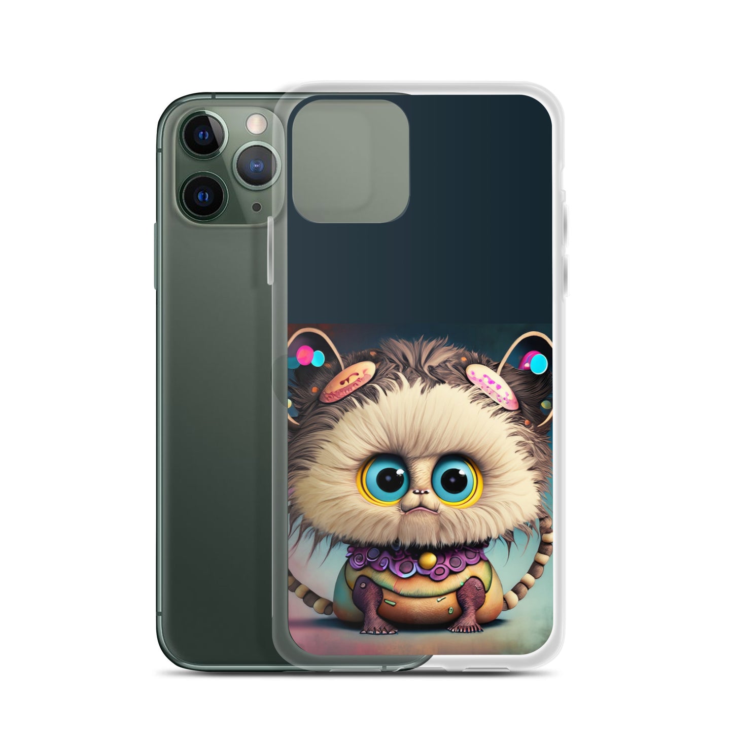 Clear Case for iPhone® Steampunk Animal 1