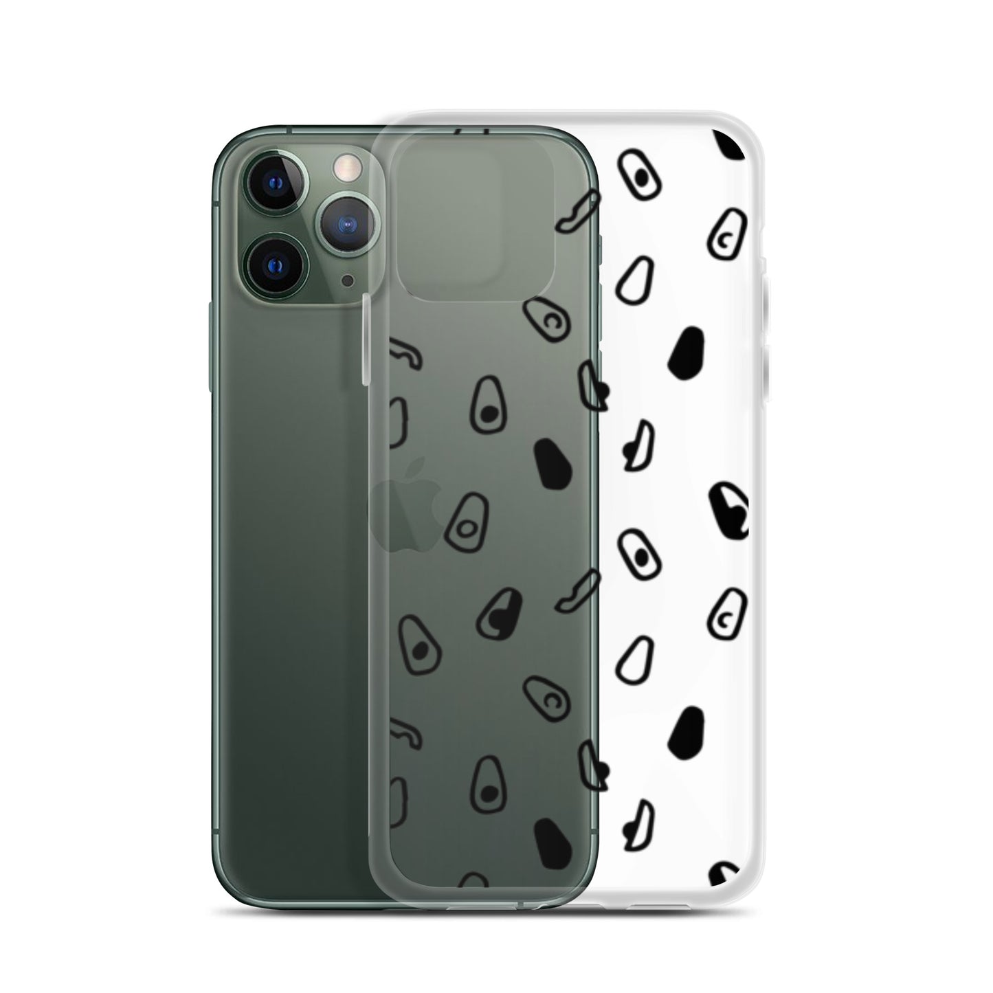 Clear Case for iPhone® Avocados