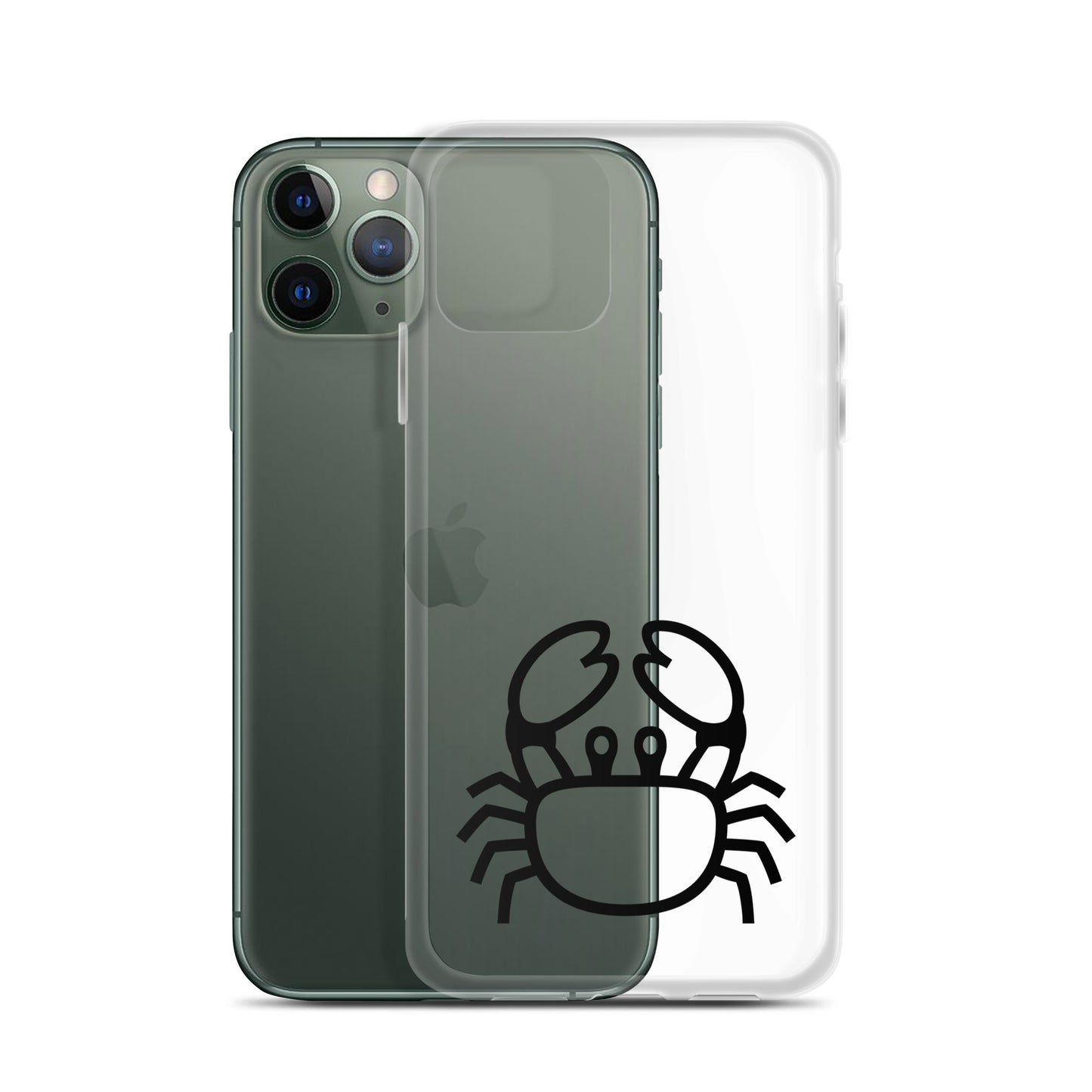 Clear Case for iPhone® Crab