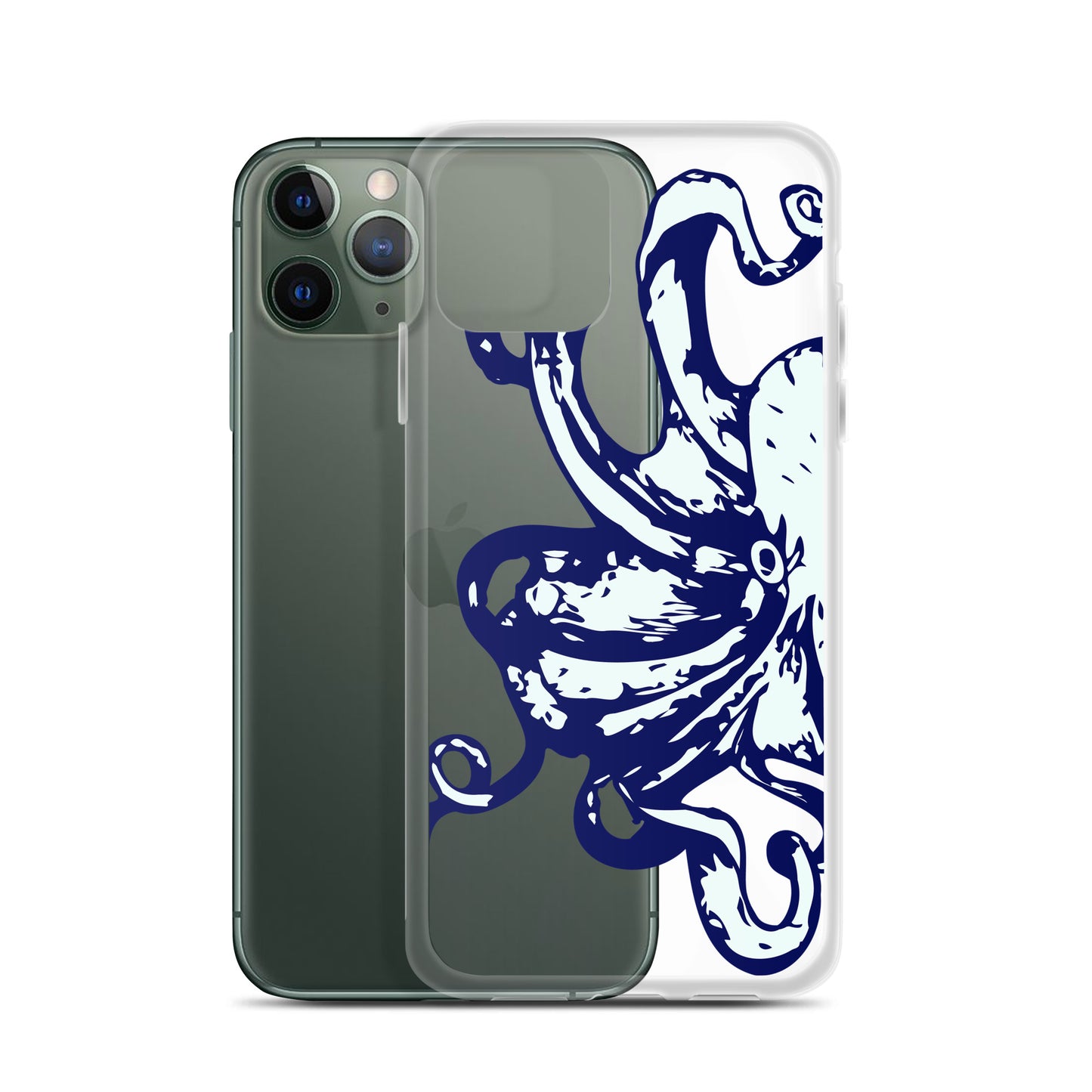 Clear Case for iPhone® Kraken