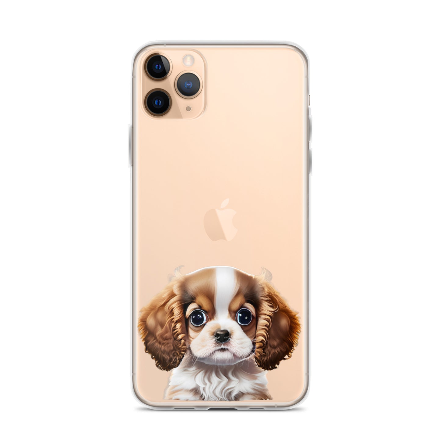 Clear Case for iPhone® Cavelier King Charles Spaniel Puppy