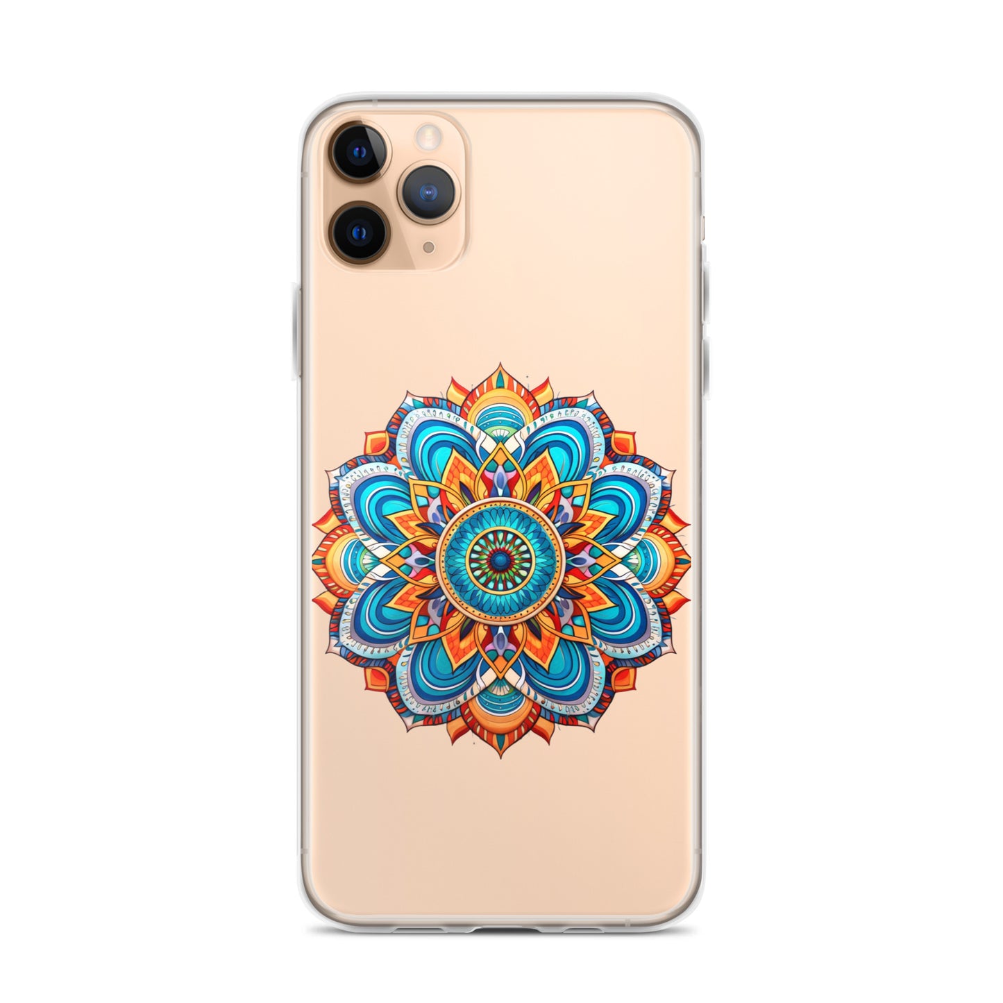 Clear Case for iPhone® Mandala 1