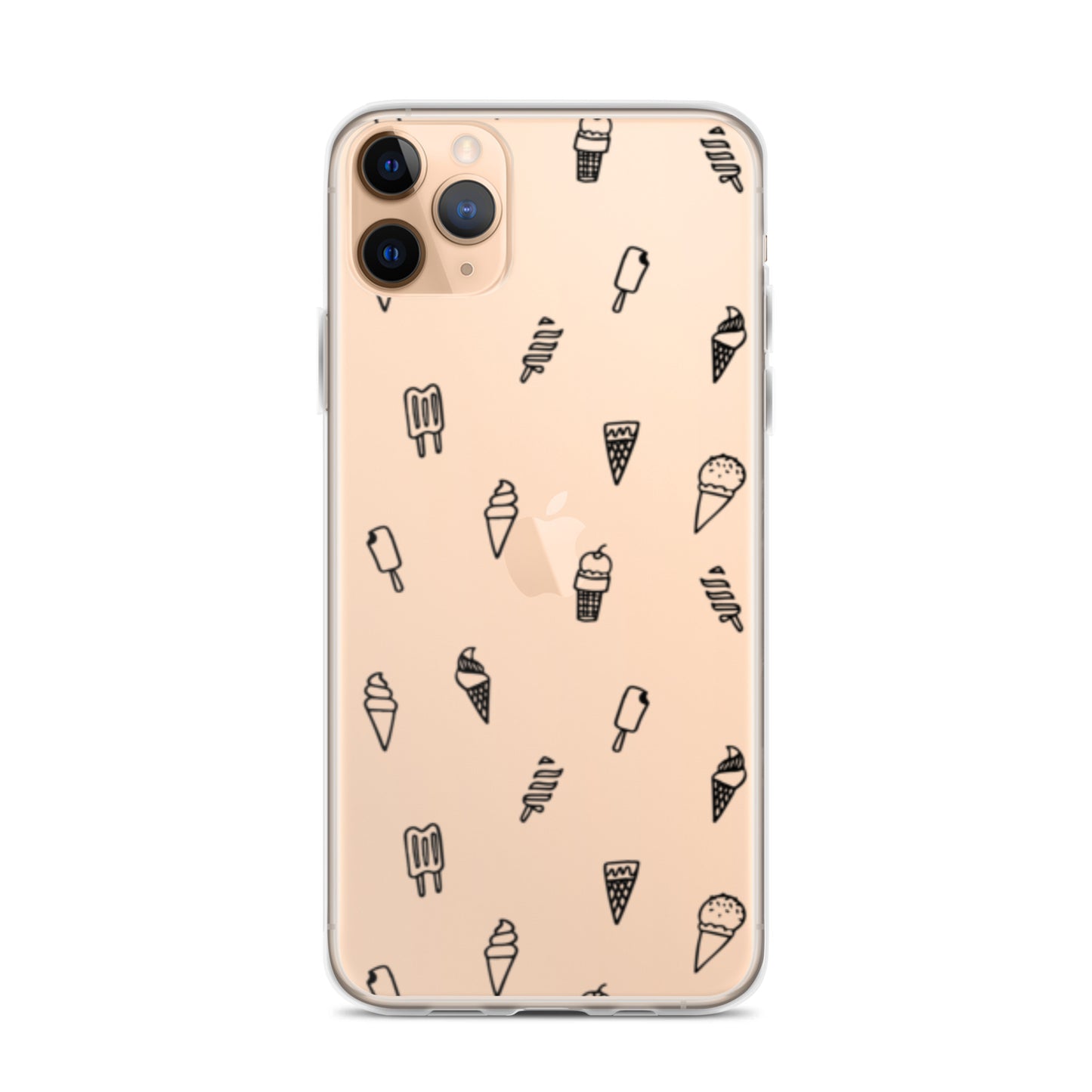 Clear Case for iPhone® Ice Cream Cones