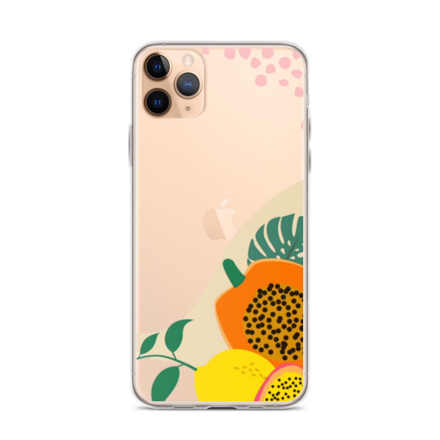 Clear Case for iPhone® Fruity