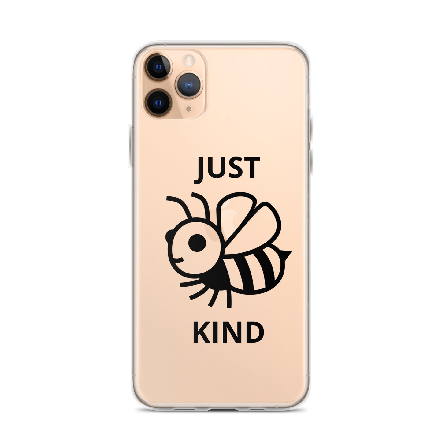 Clear Case for iPhone® Just Be Kind