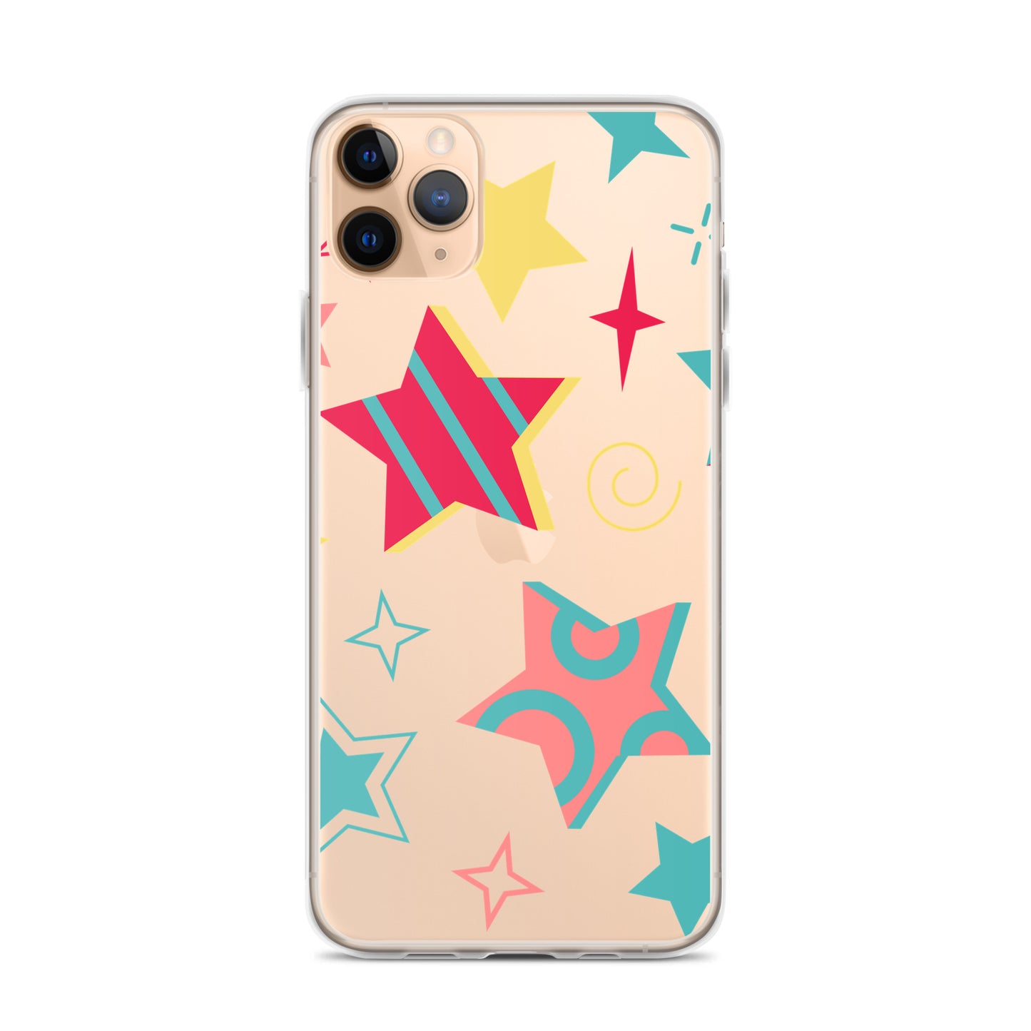 Clear Case for iPhone® 90's Stars