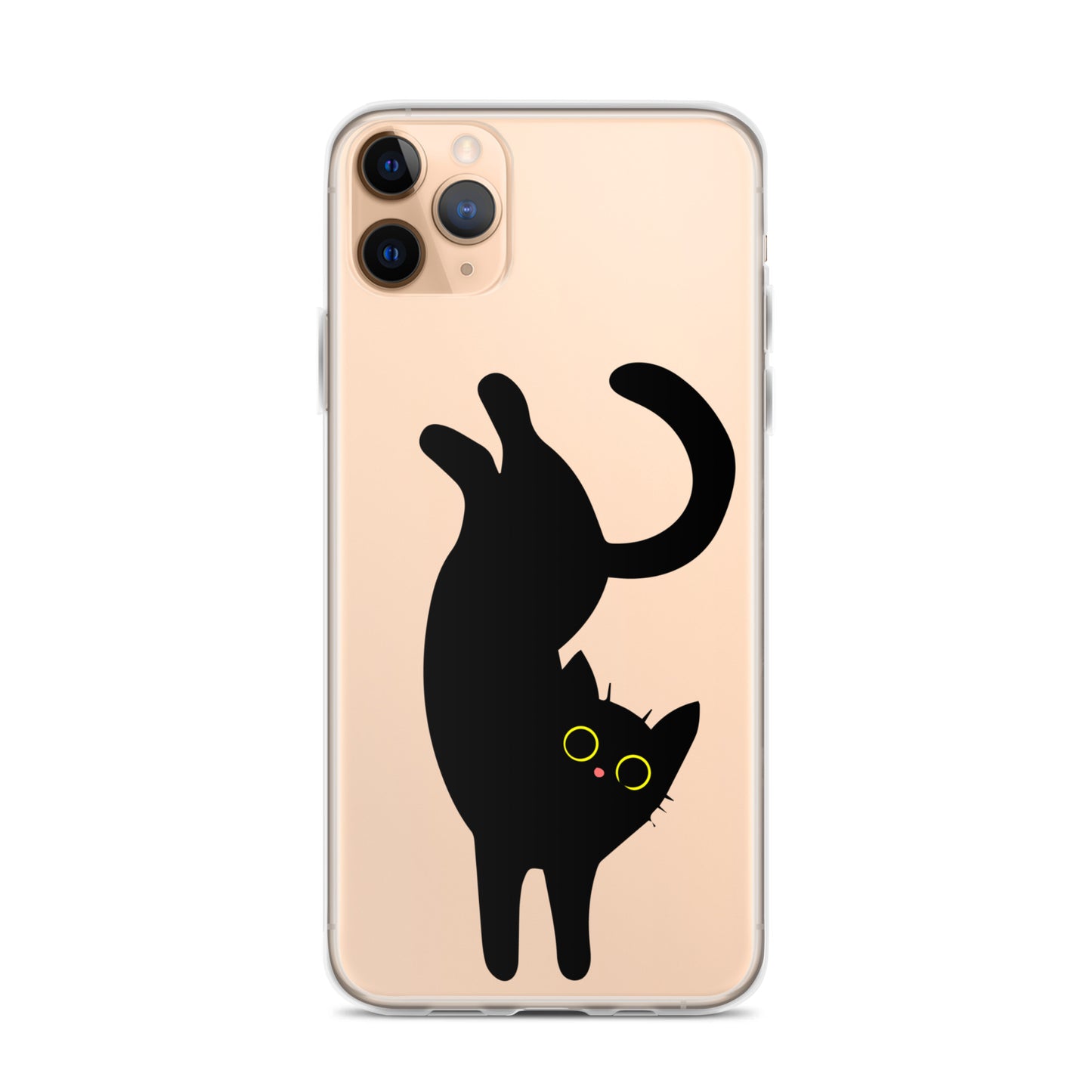 Clear Case for iPhone® Playful Cat