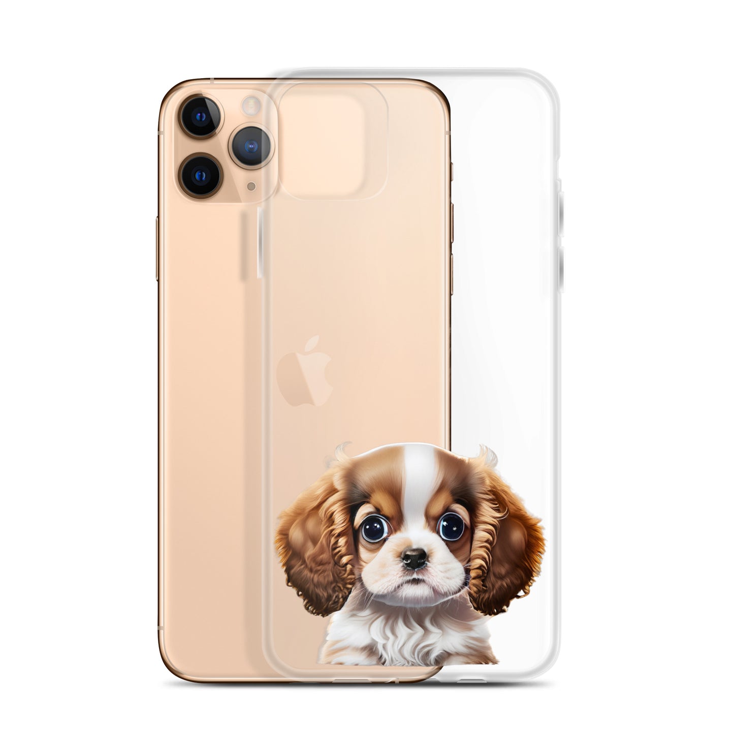 Clear Case for iPhone® Cavelier King Charles Spaniel Puppy