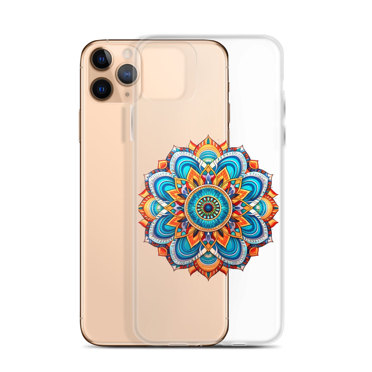 Clear Case for iPhone® Mandala 1