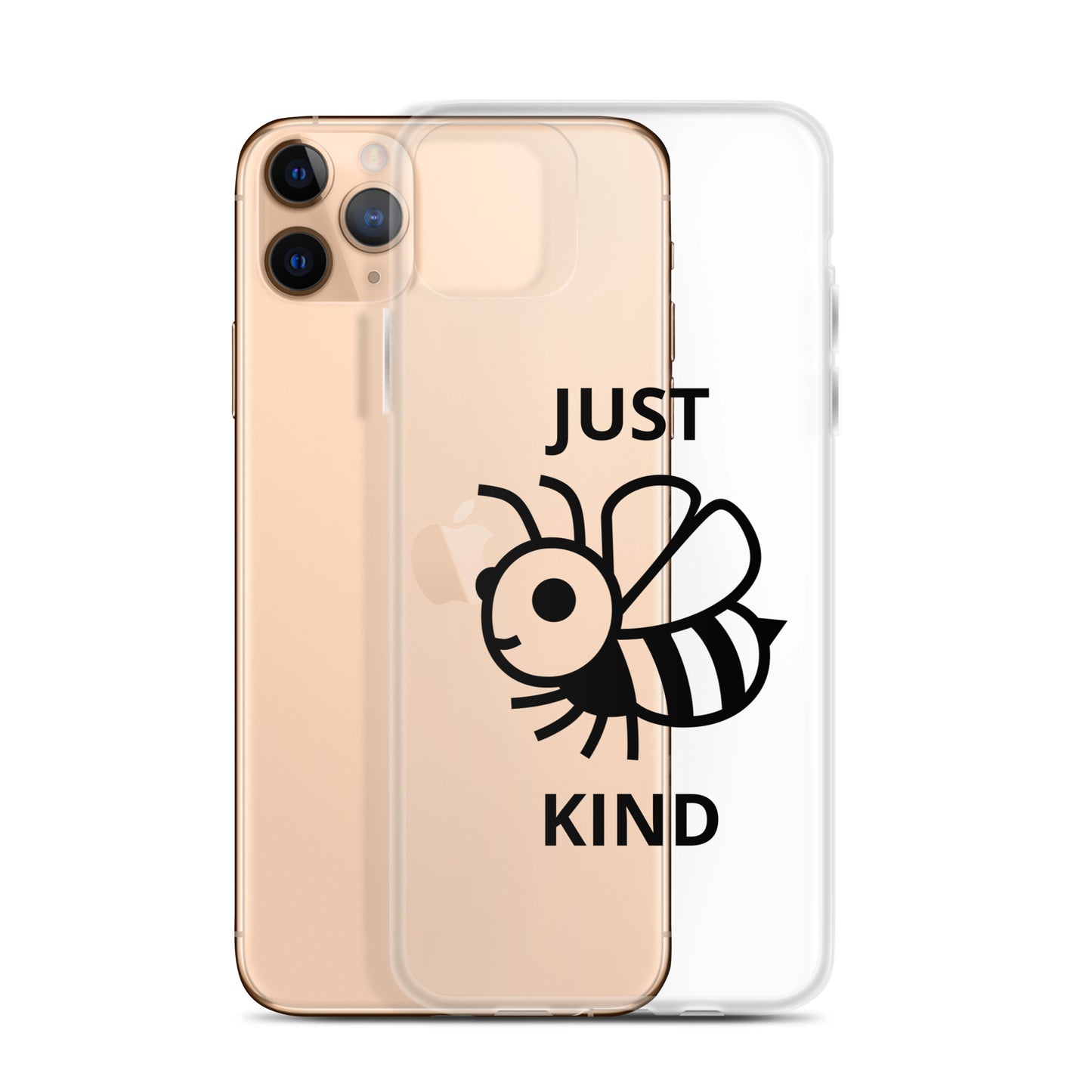 Clear Case for iPhone® Just Be Kind