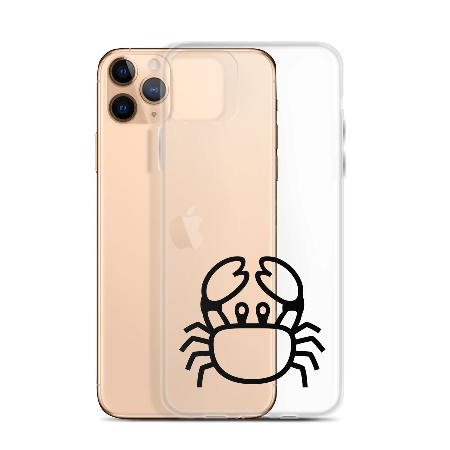 Clear Case for iPhone® Crab