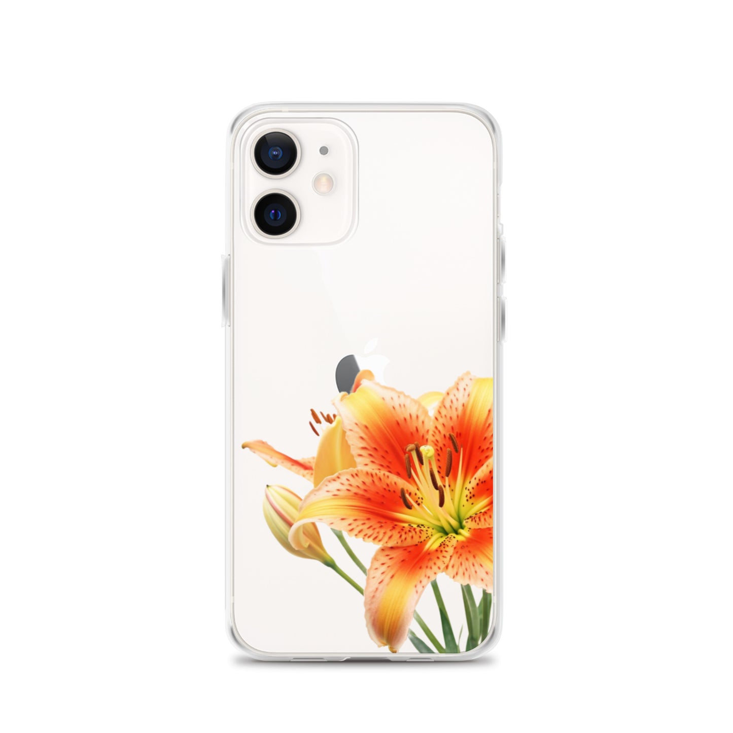 Clear Case for iPhone® Orange Lily