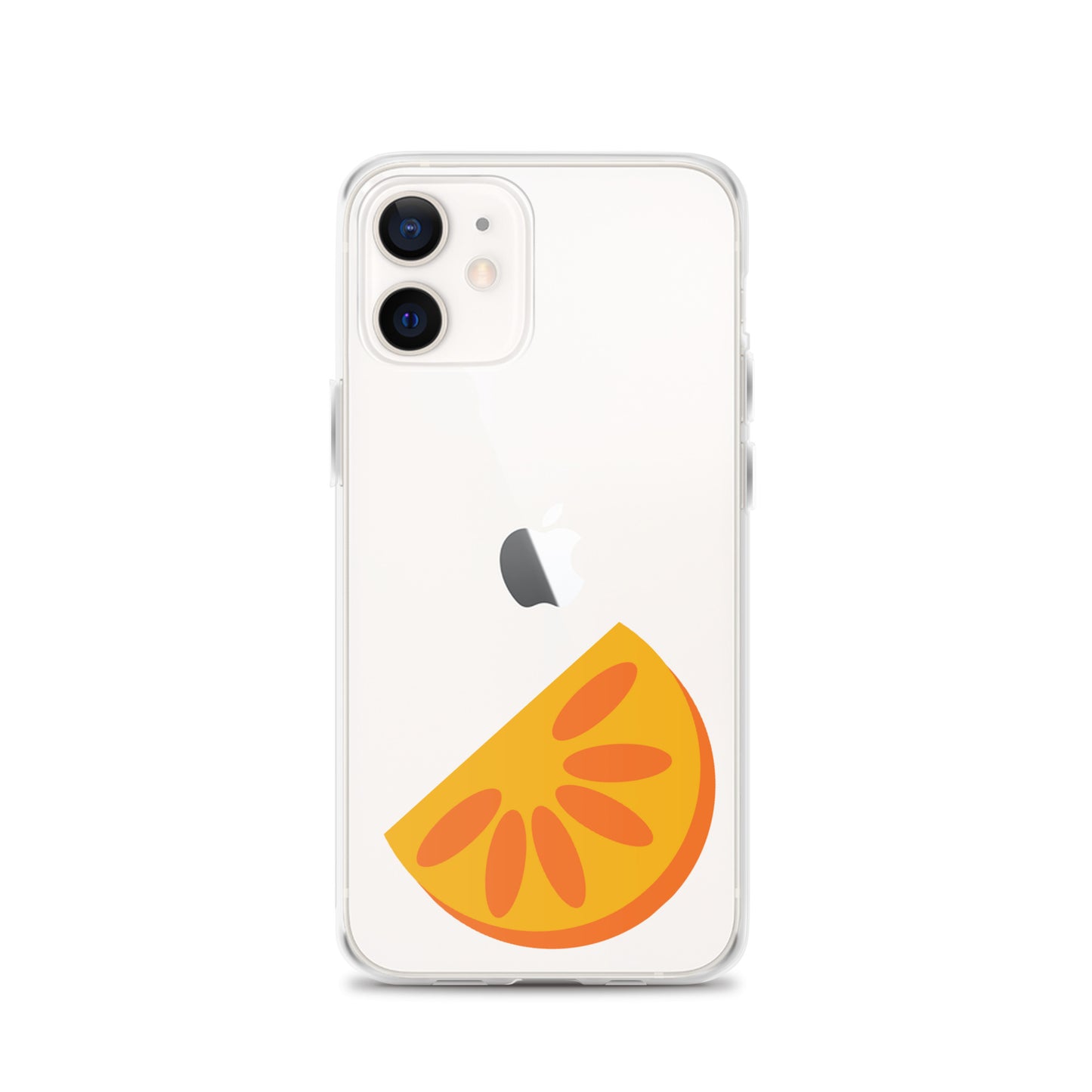 Clear Case for iPhone® Orange