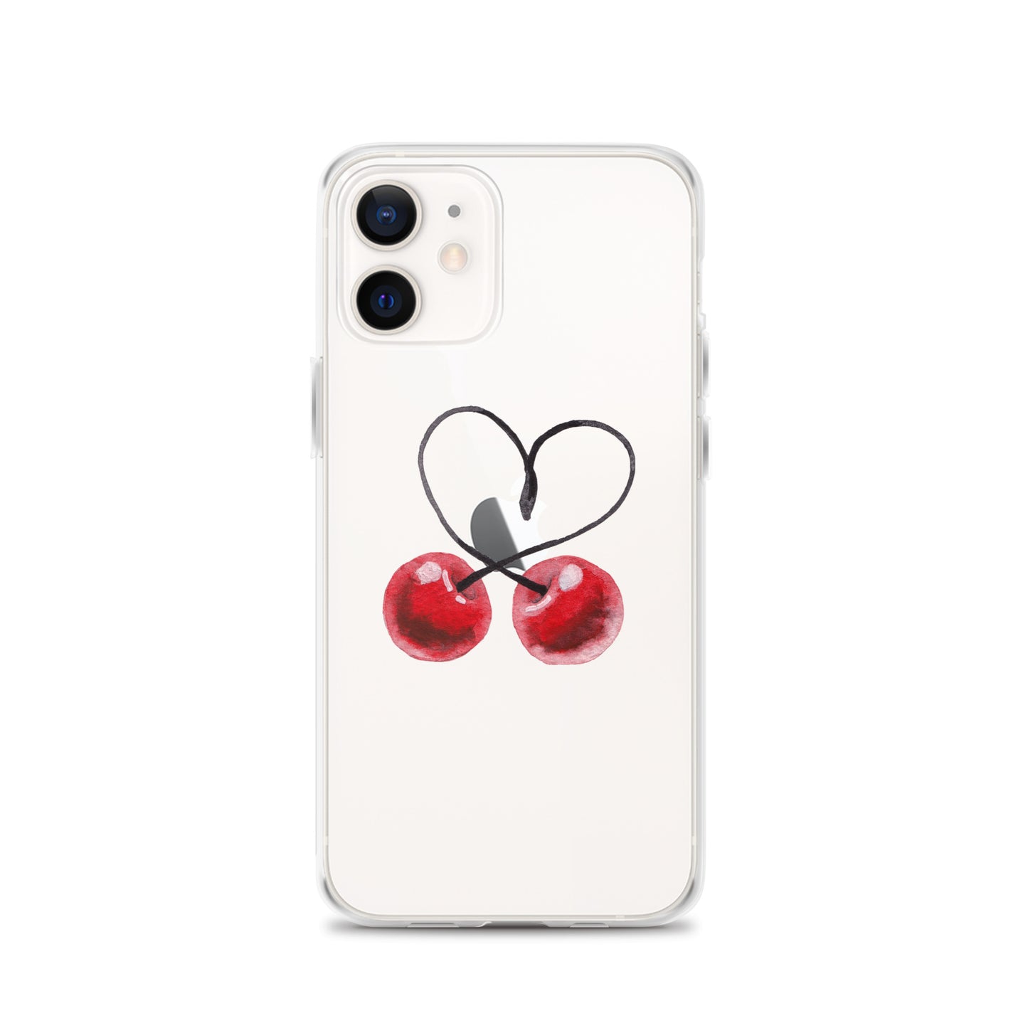 Clear Case for iPhone® Cherry Love