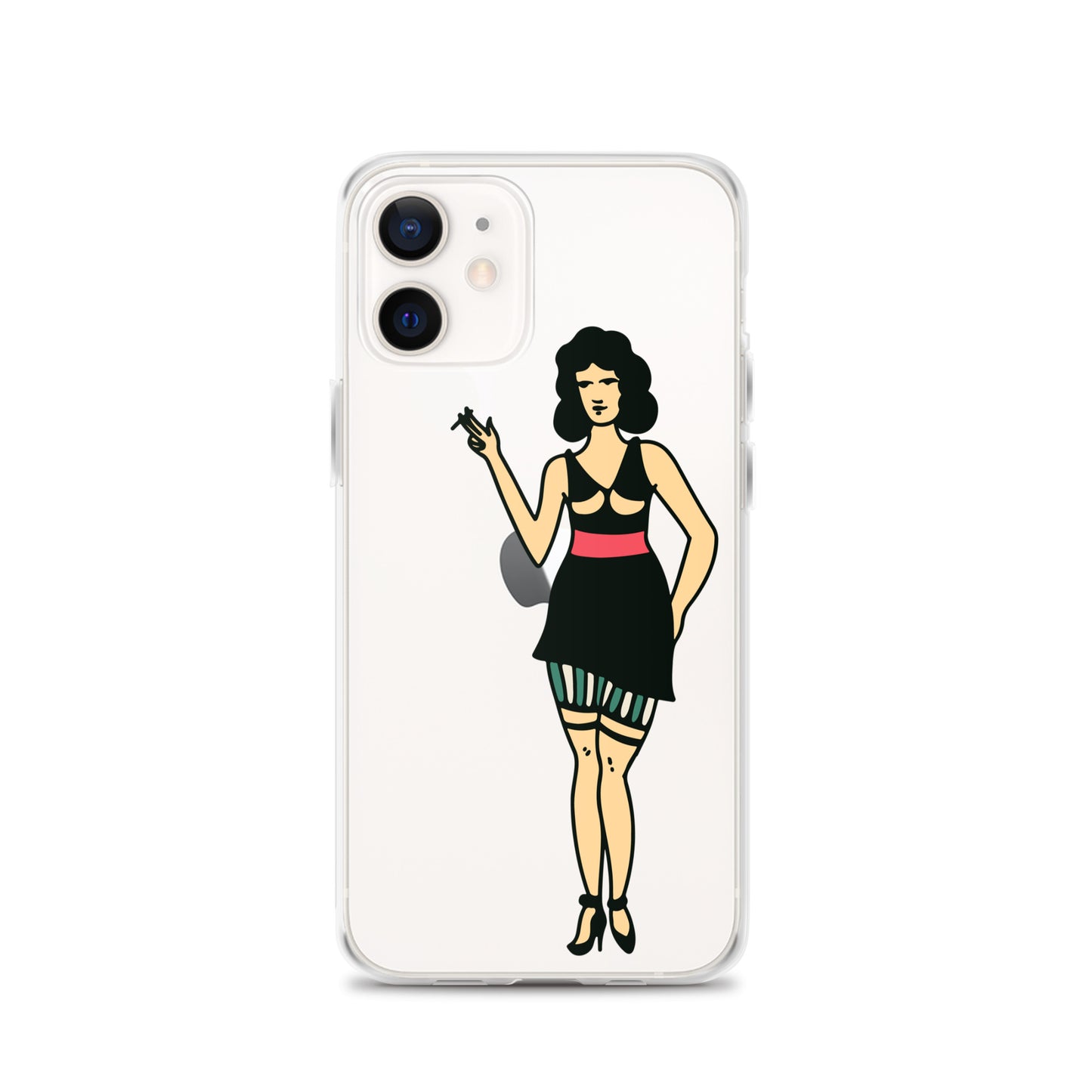 Clear Case for iPhone® Tattoo Woman 2