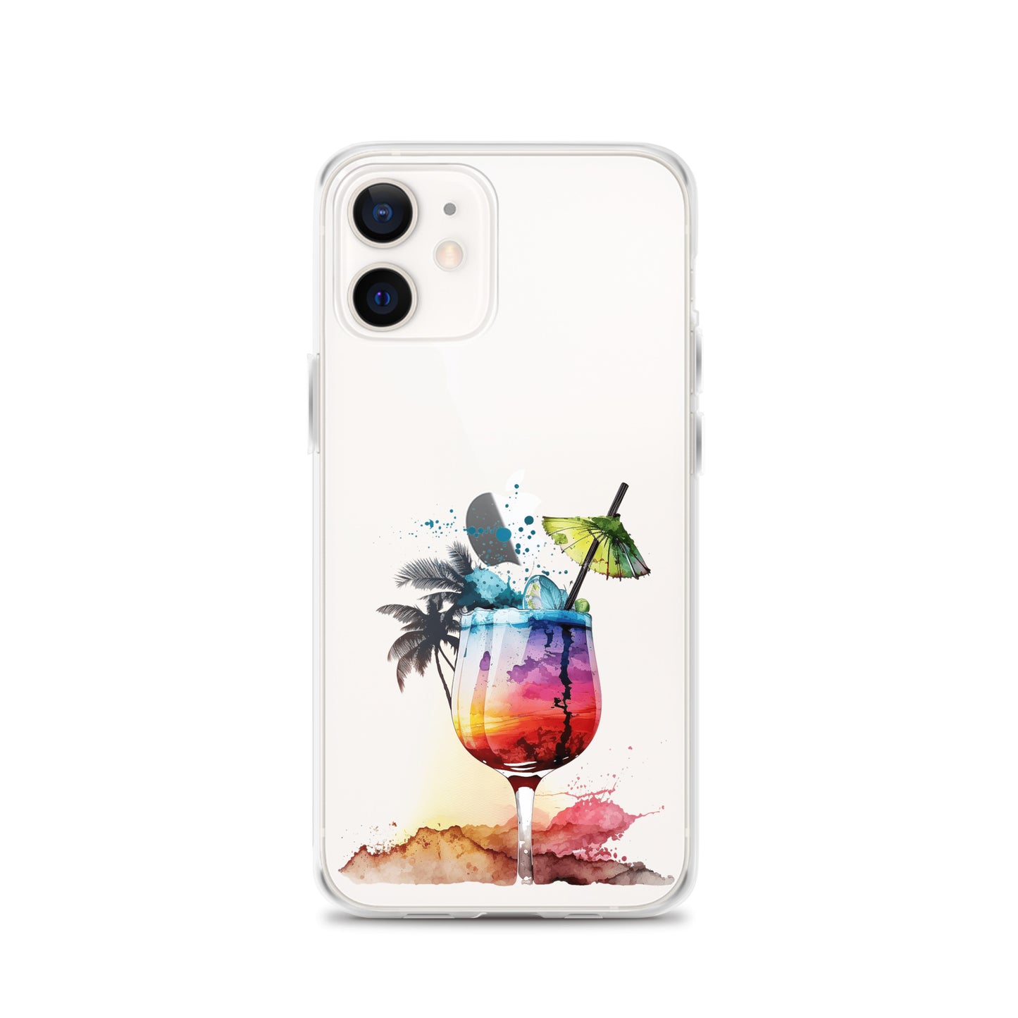 Clear Case for iPhone® Tropical Drink